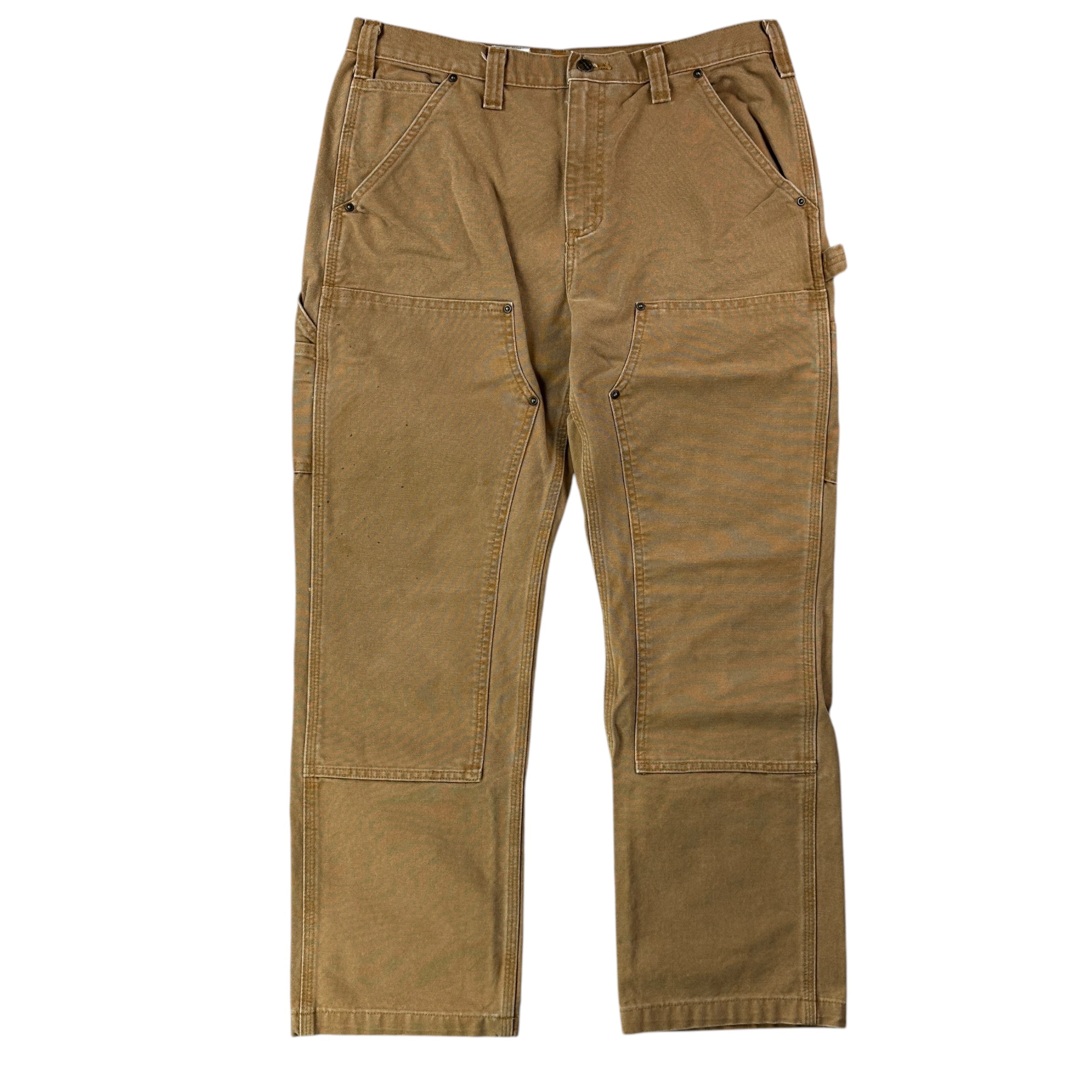 Vintage Carhartt Double Knees Pants Tan