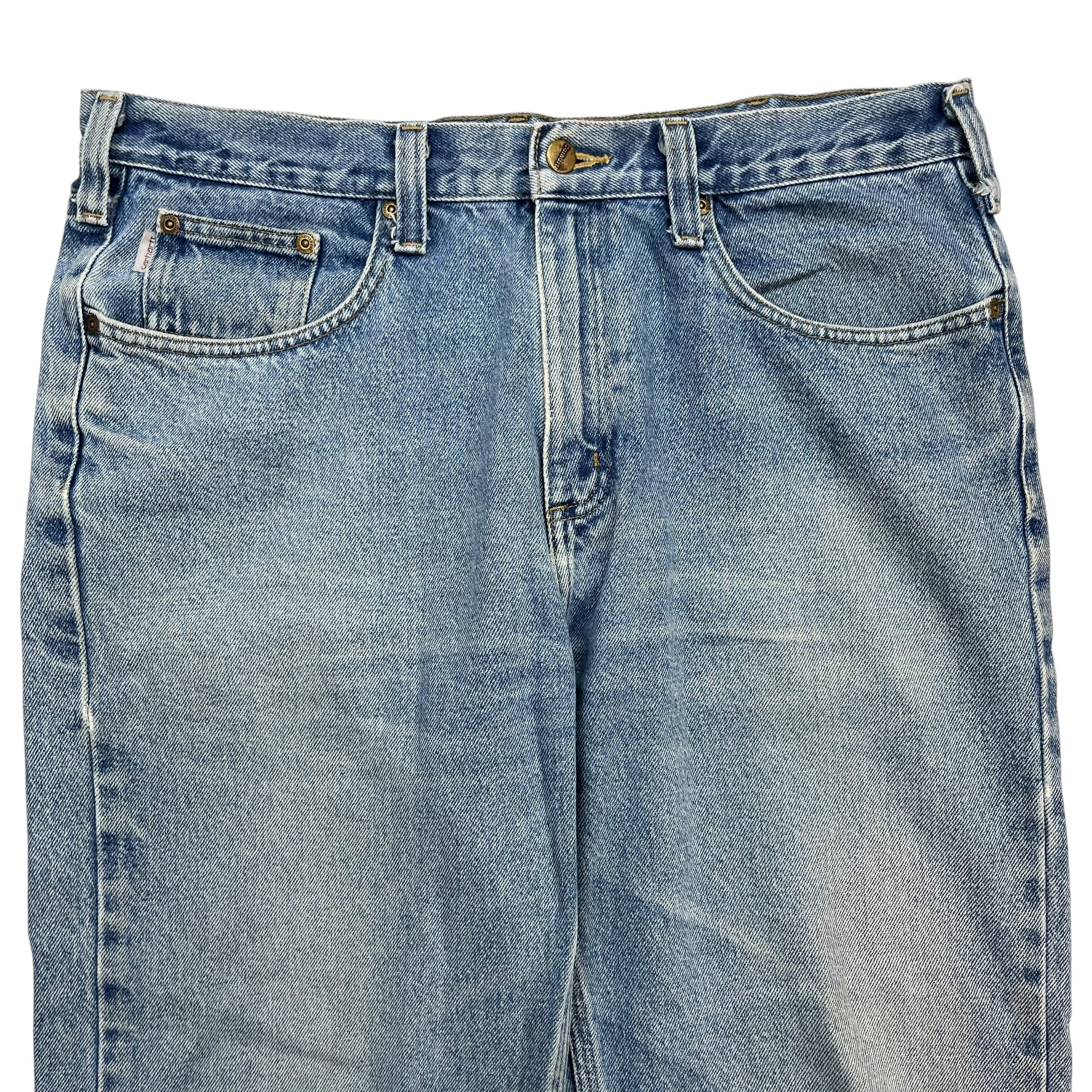 Vintage Carhartt Denim Work Pants Light Wash Blue