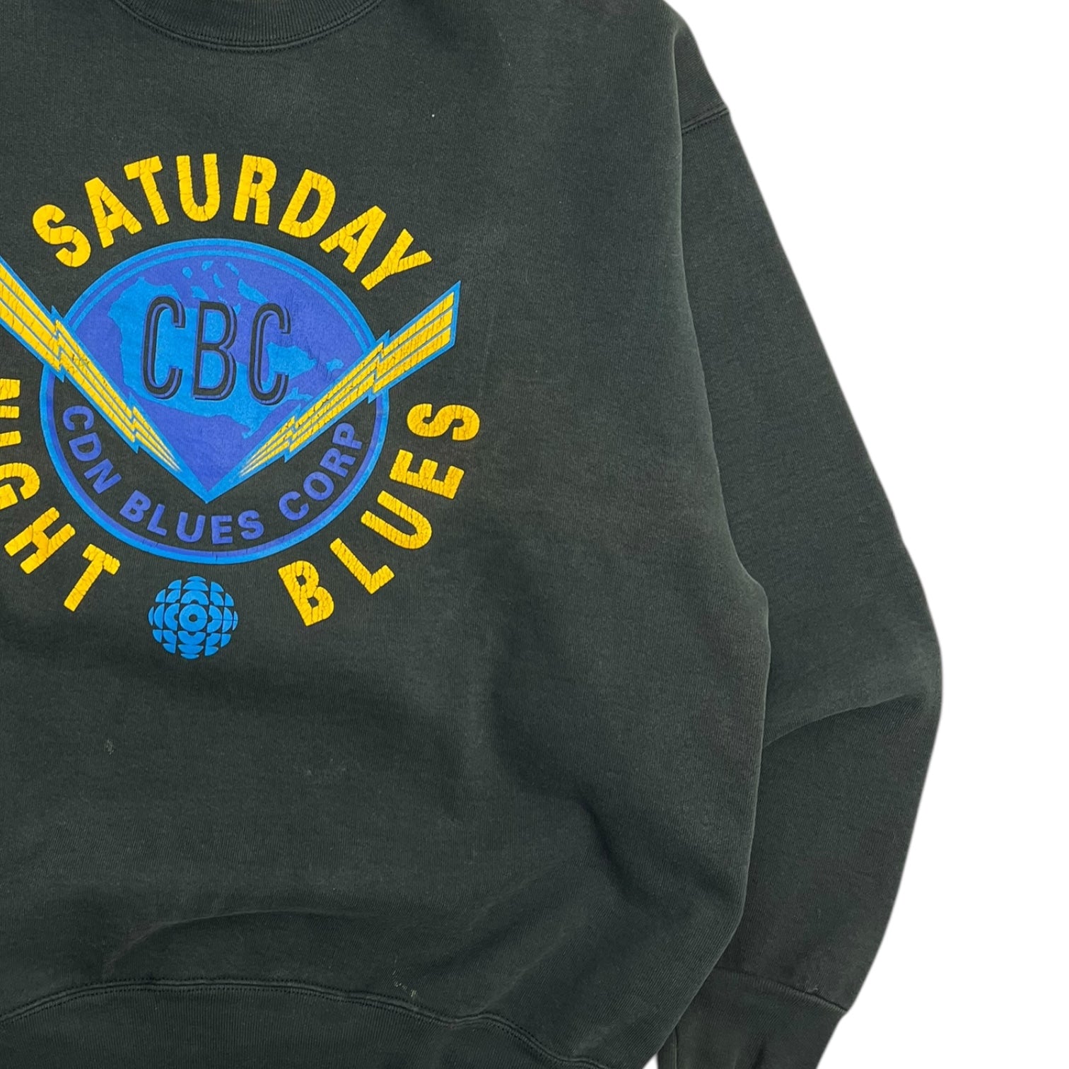 Vintage CBC Saturday Night Blues Promo Crew Neck