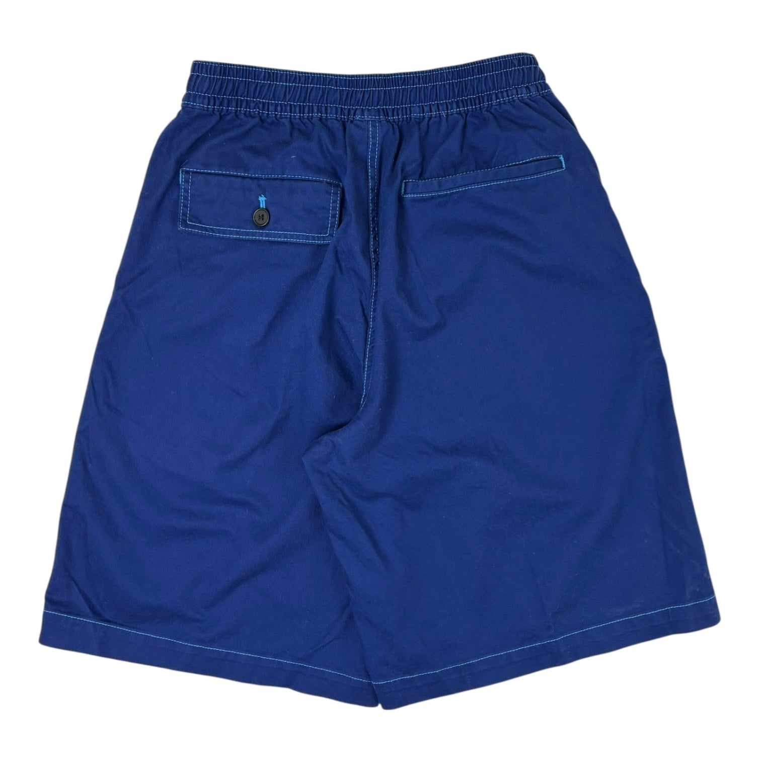 Marni x Uniqlo Wide Fit Boxy Shorts Blue