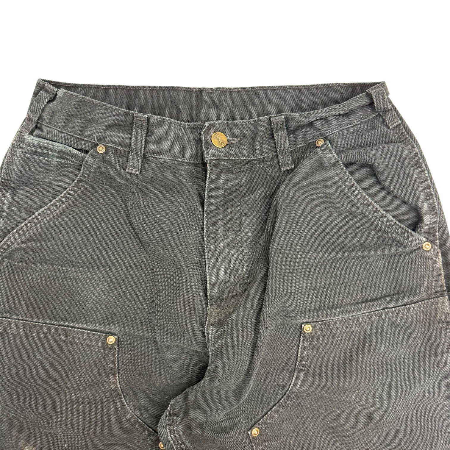 Vintage Carhartt Double Knee Pants Black
