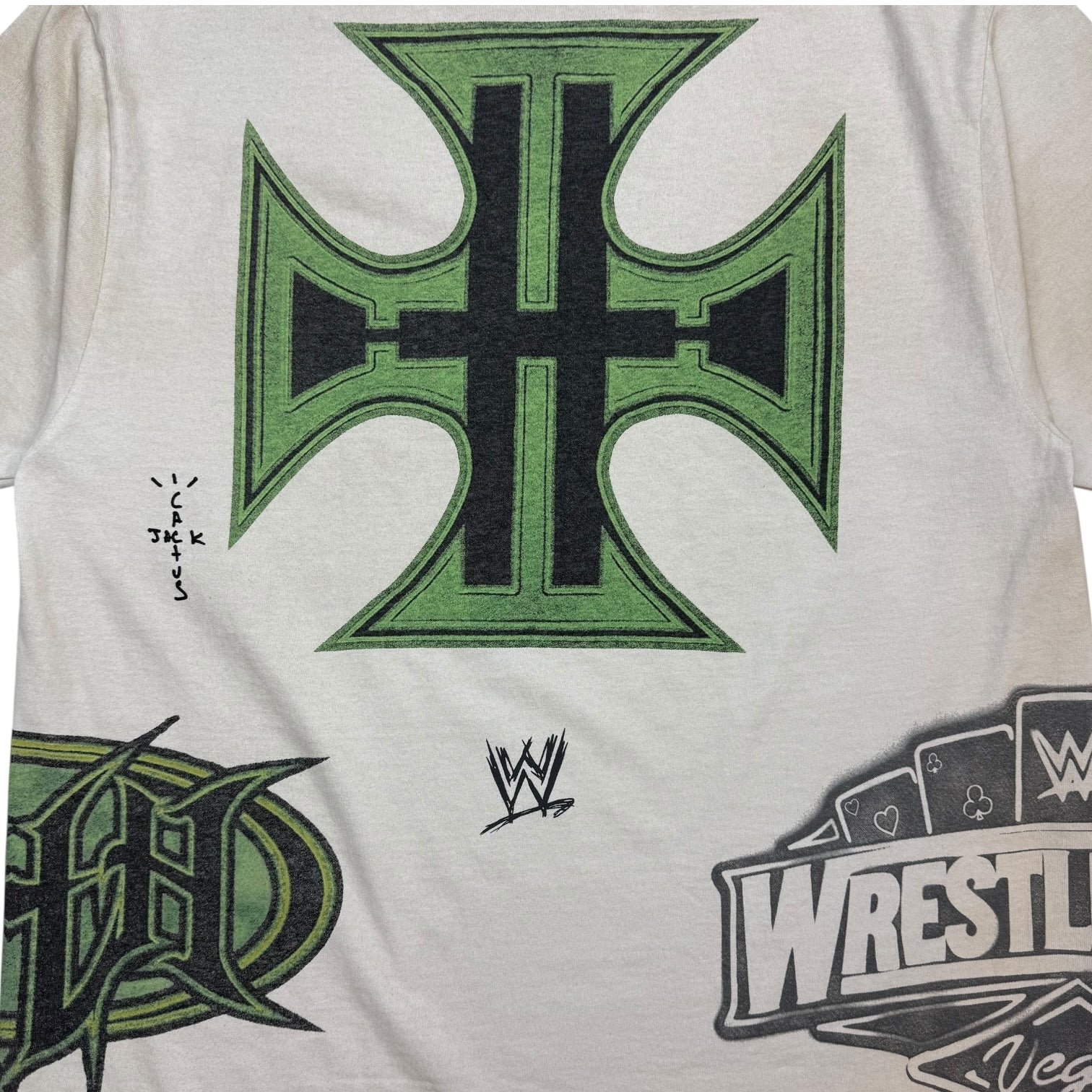 Travis Scott x WWE The Game Triple H Tee Cream