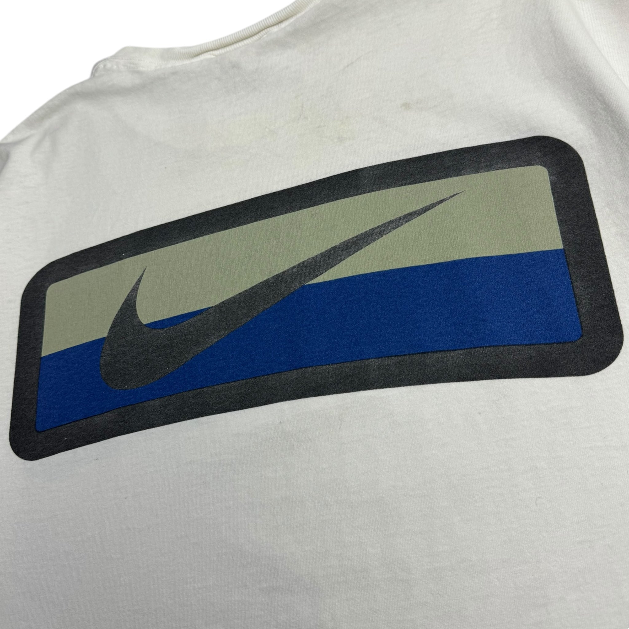 Vintage Y2K Nike Swoosh T-Shirt White