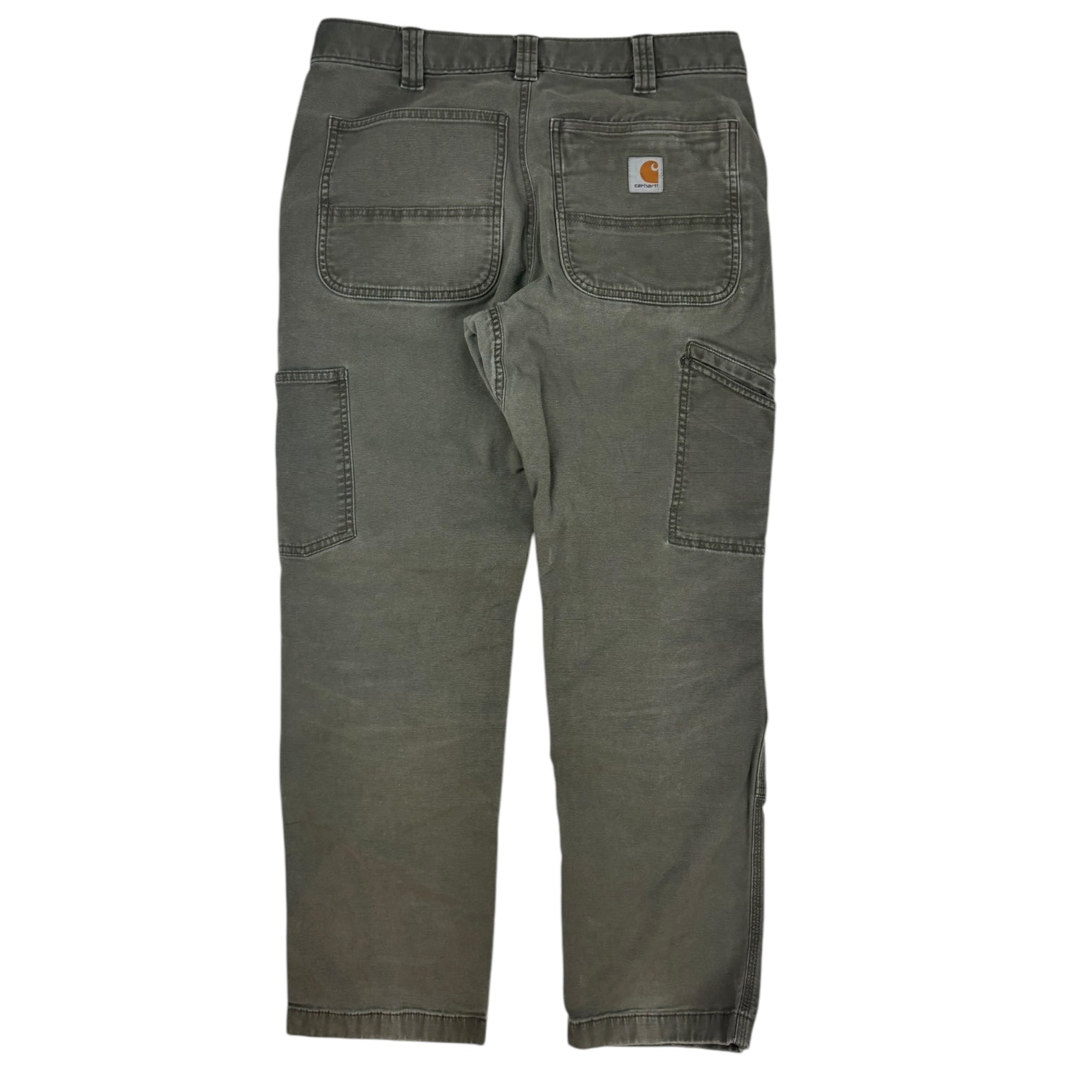 Vintage Carhartt Relaxed Fit Double Knee Carpenter Pant Olive
