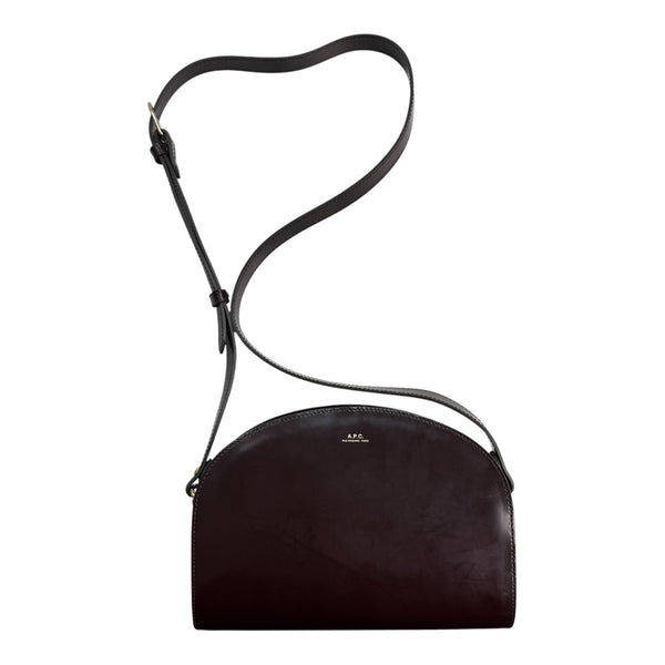 A.P.C. Demi-Lune Bag Chestnut