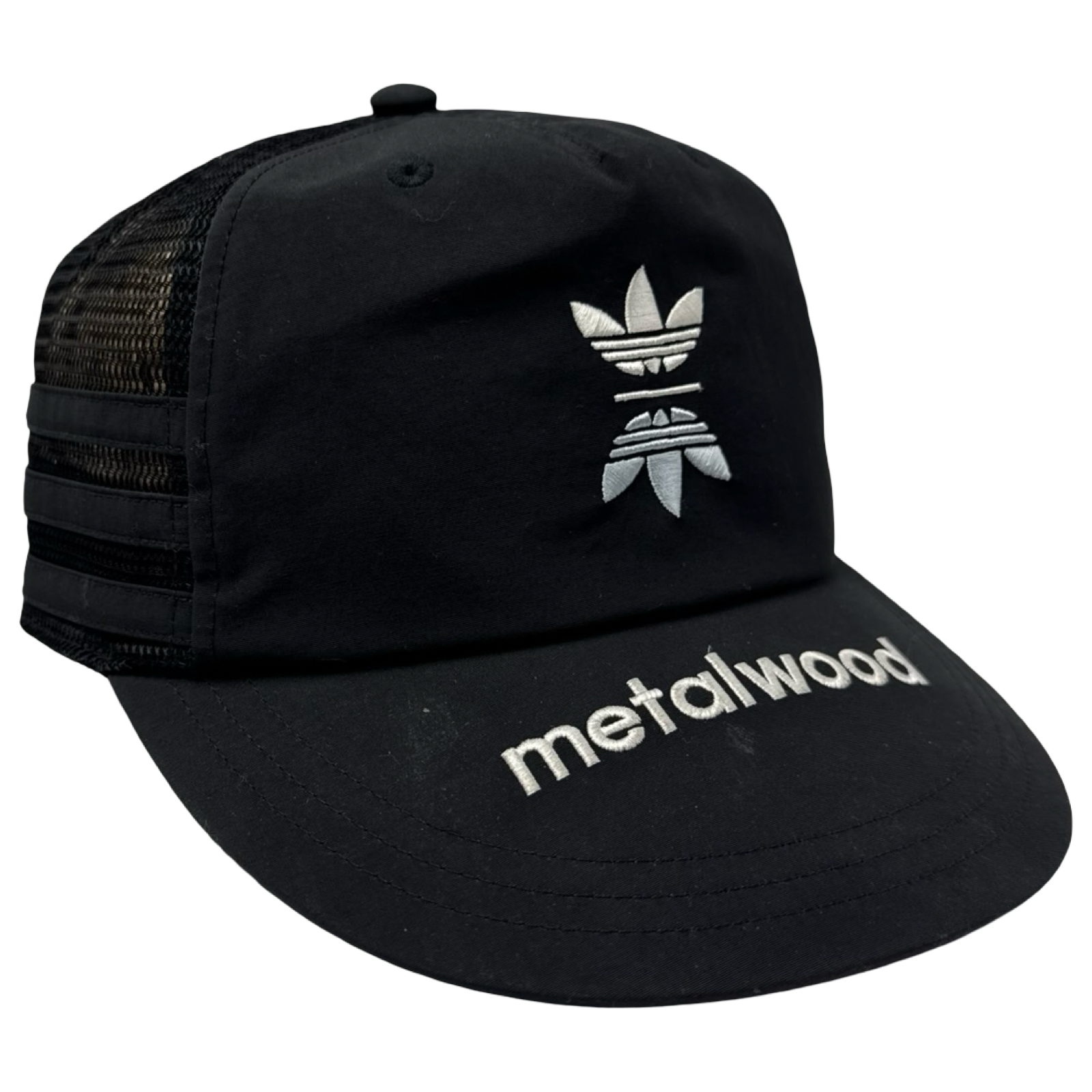Metalwood x Adidas Trefoil Mirror Hat Black