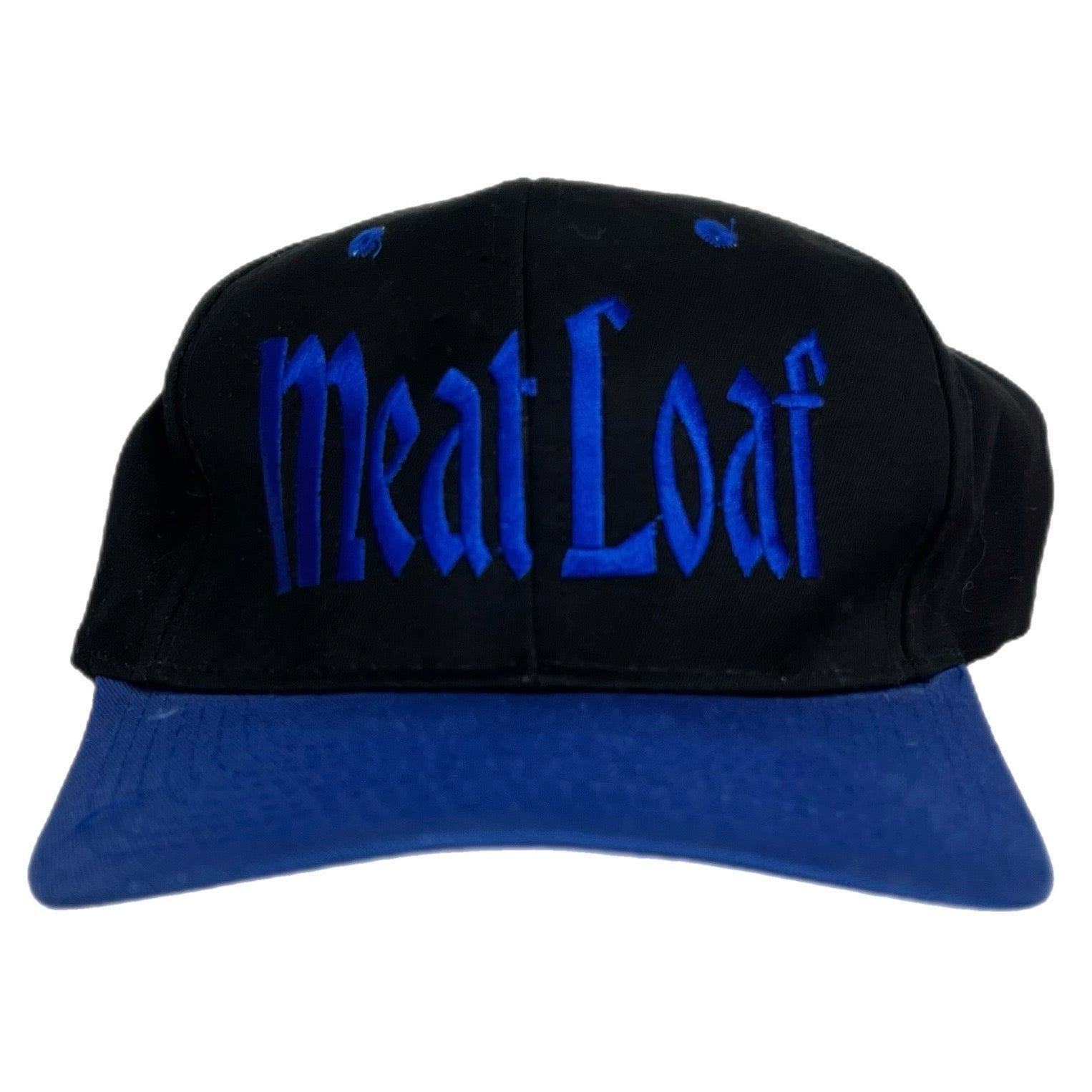 Vintage Meat Loaf “Bat Out Of Hell” Tour Hat Black/Blue