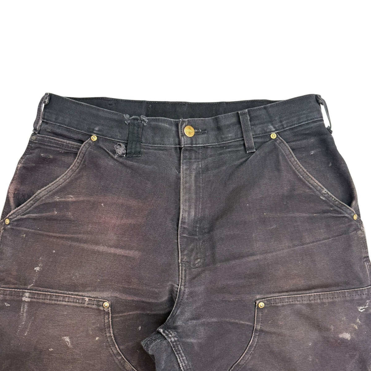 Vintage Carhartt Double Knee Pants Black