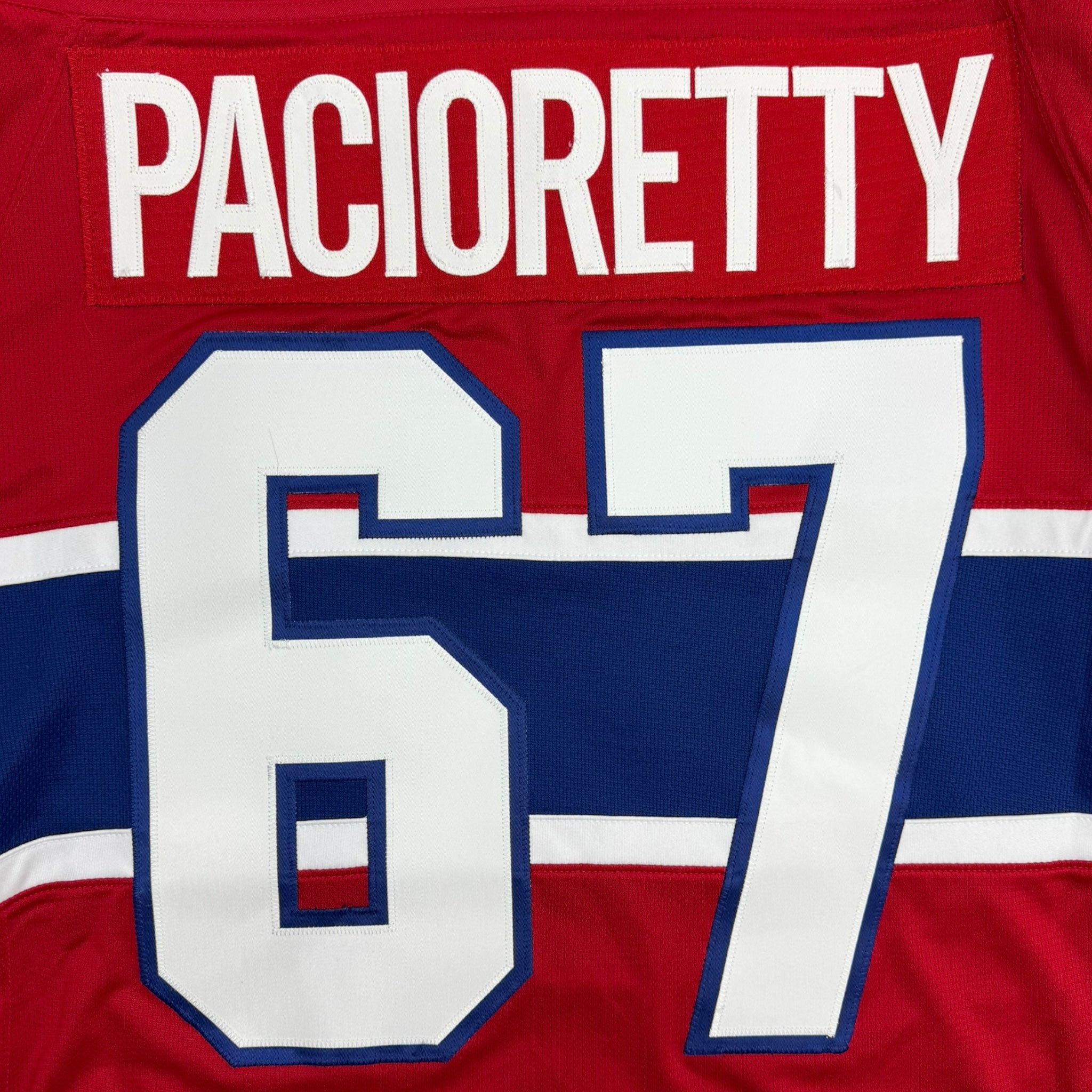 Reebok Montreal Habbs Max Pacioretty Hockey Jersey