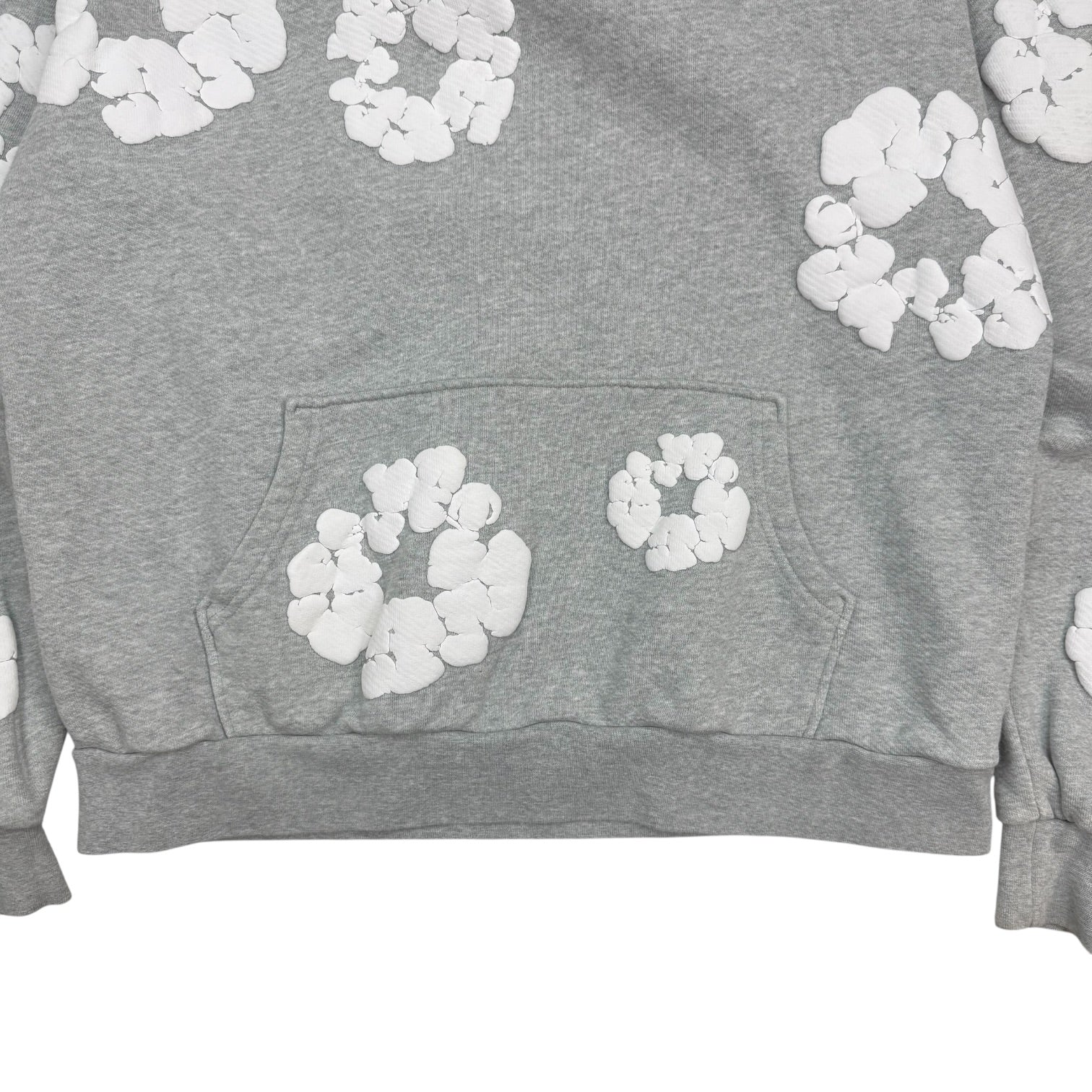 Denim Tears Cotton Wreath Hoodie Grey