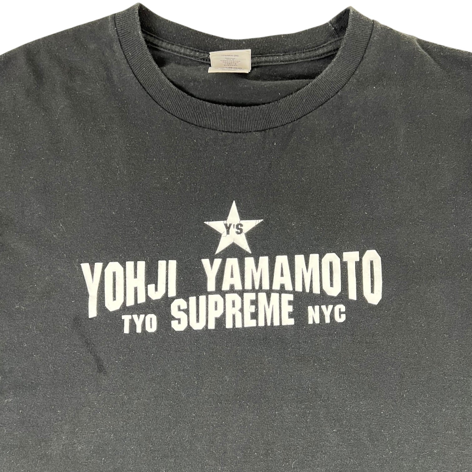 Supreme x Yohji Yamamoto “Star” T-Shirt Black
