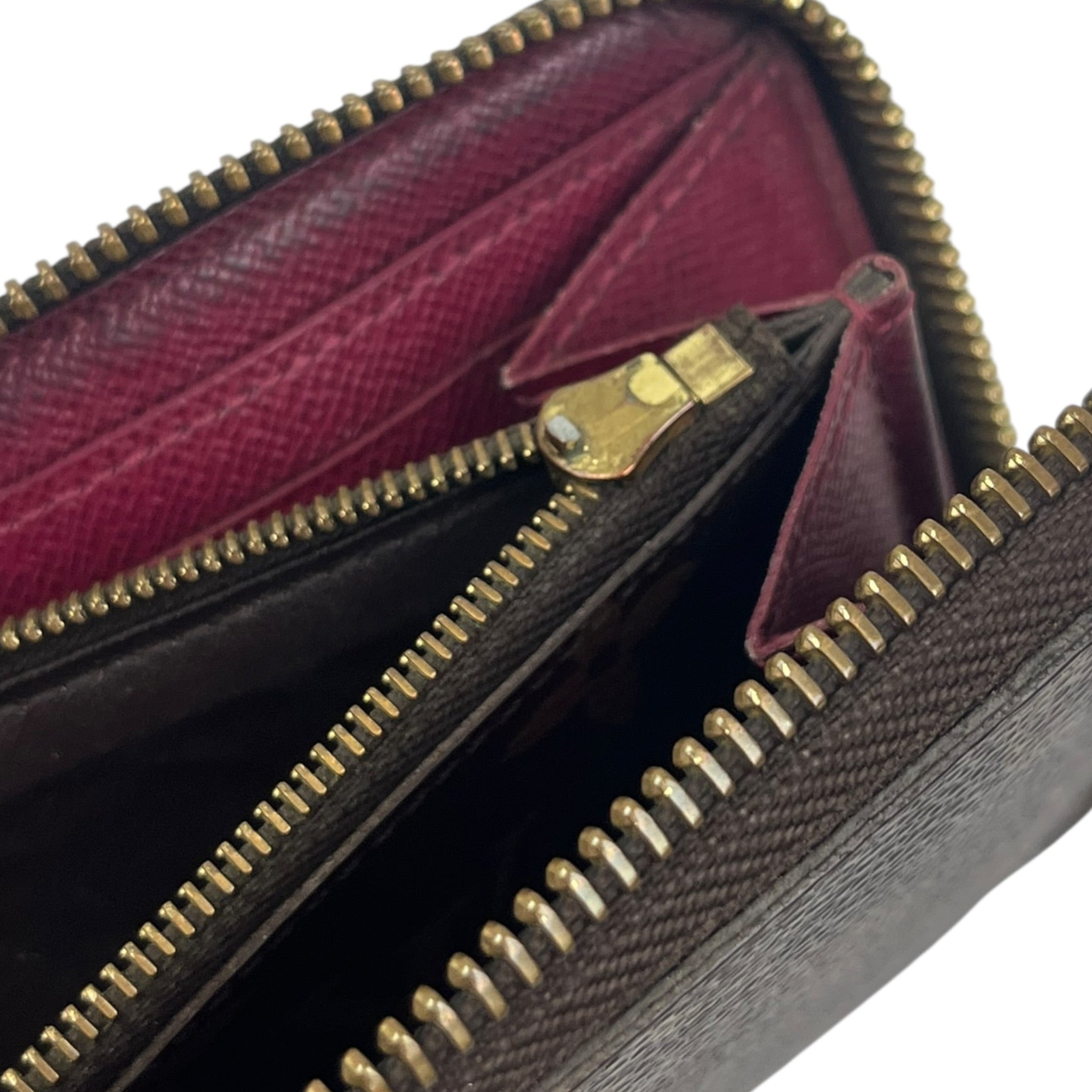 Louis Vuitton Clemence Wallet Fuschia