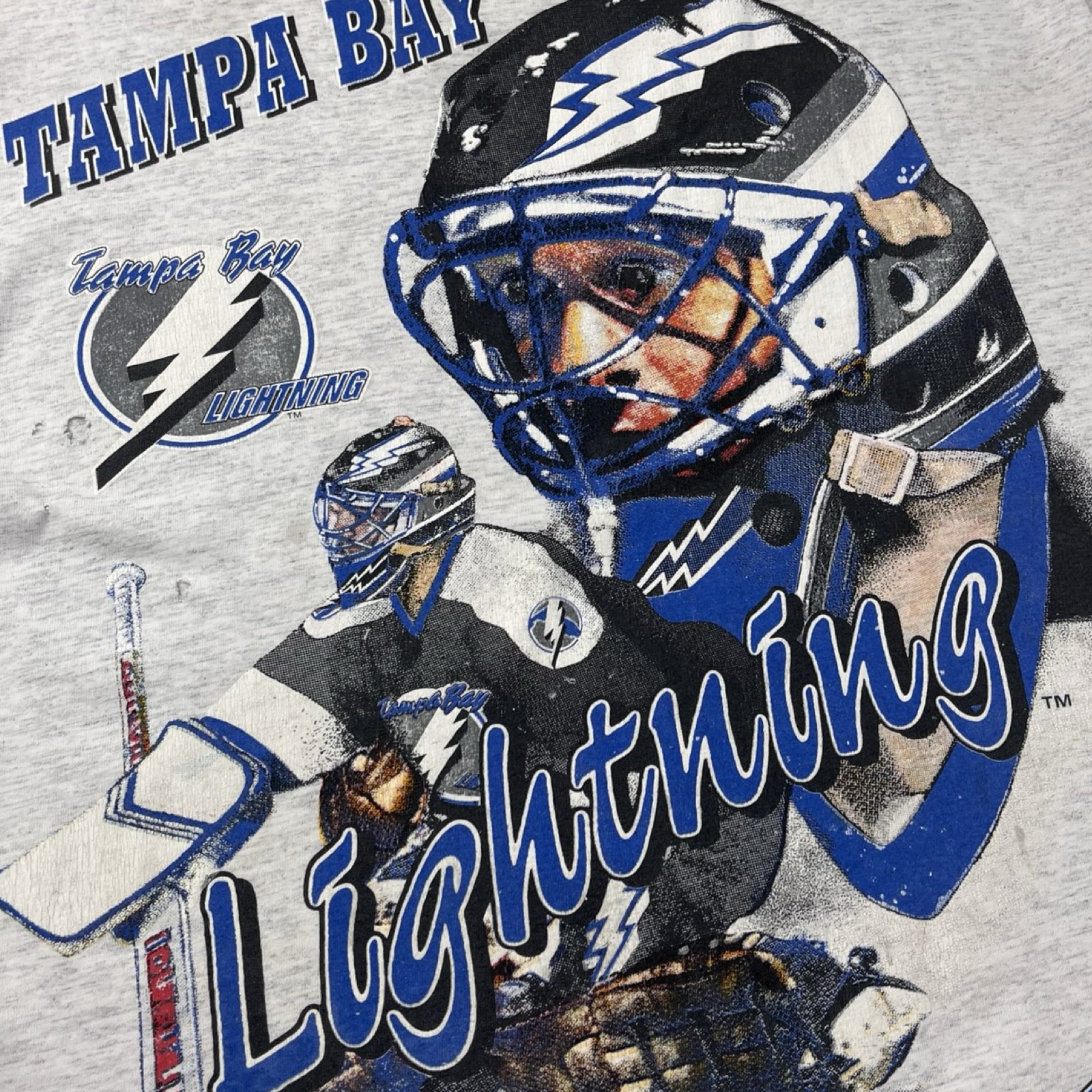 1992 Tampa Bay Lightning Bulletin T-Shirt