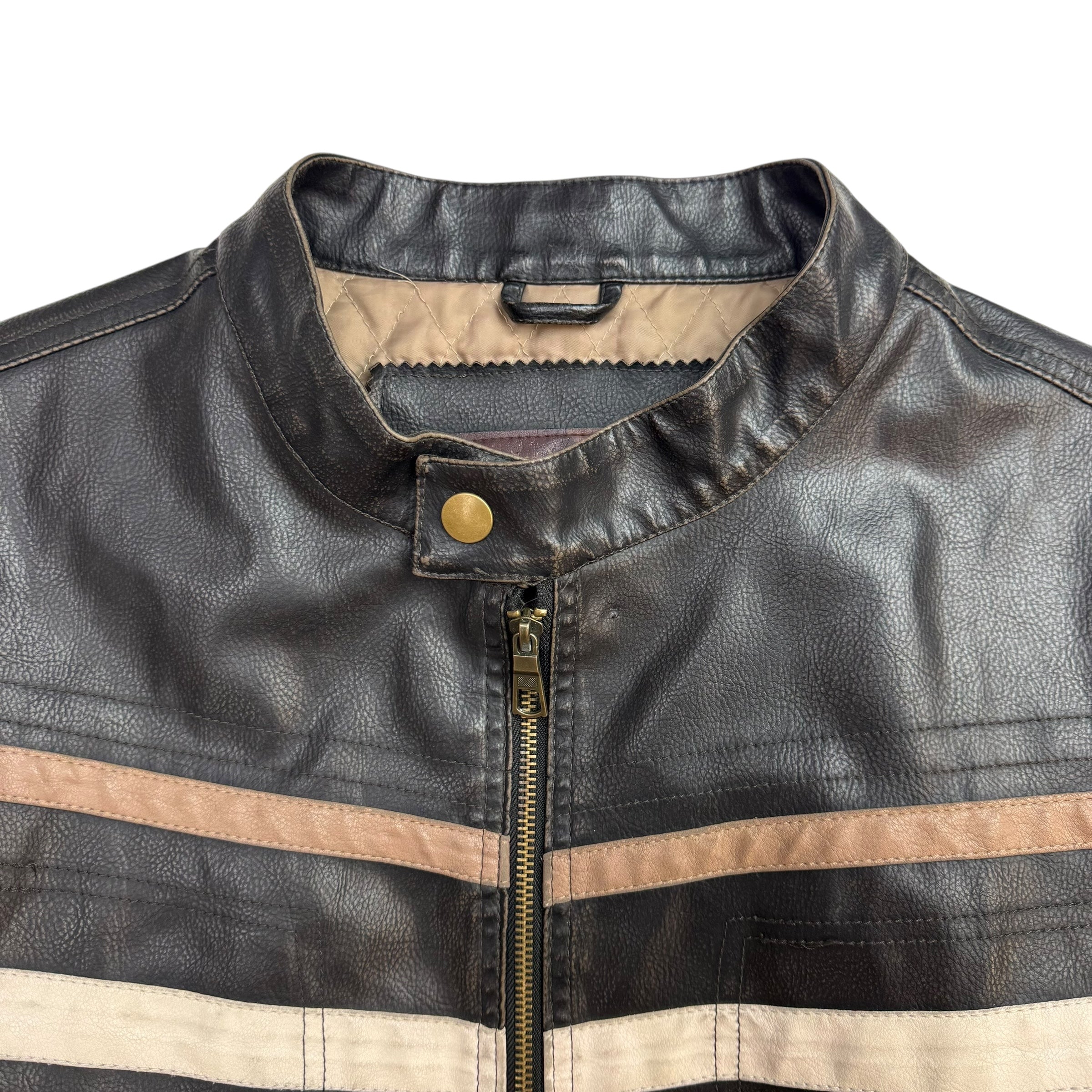 Vintage Whispering Smith Leather Jacket Black