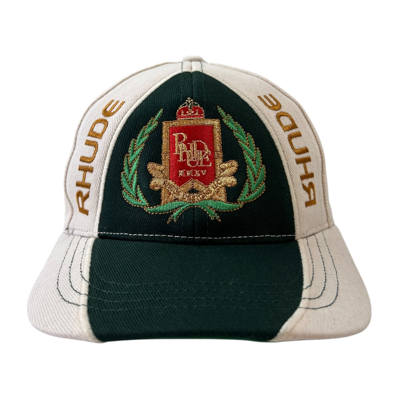 Rhude Racing Crest Hat Green