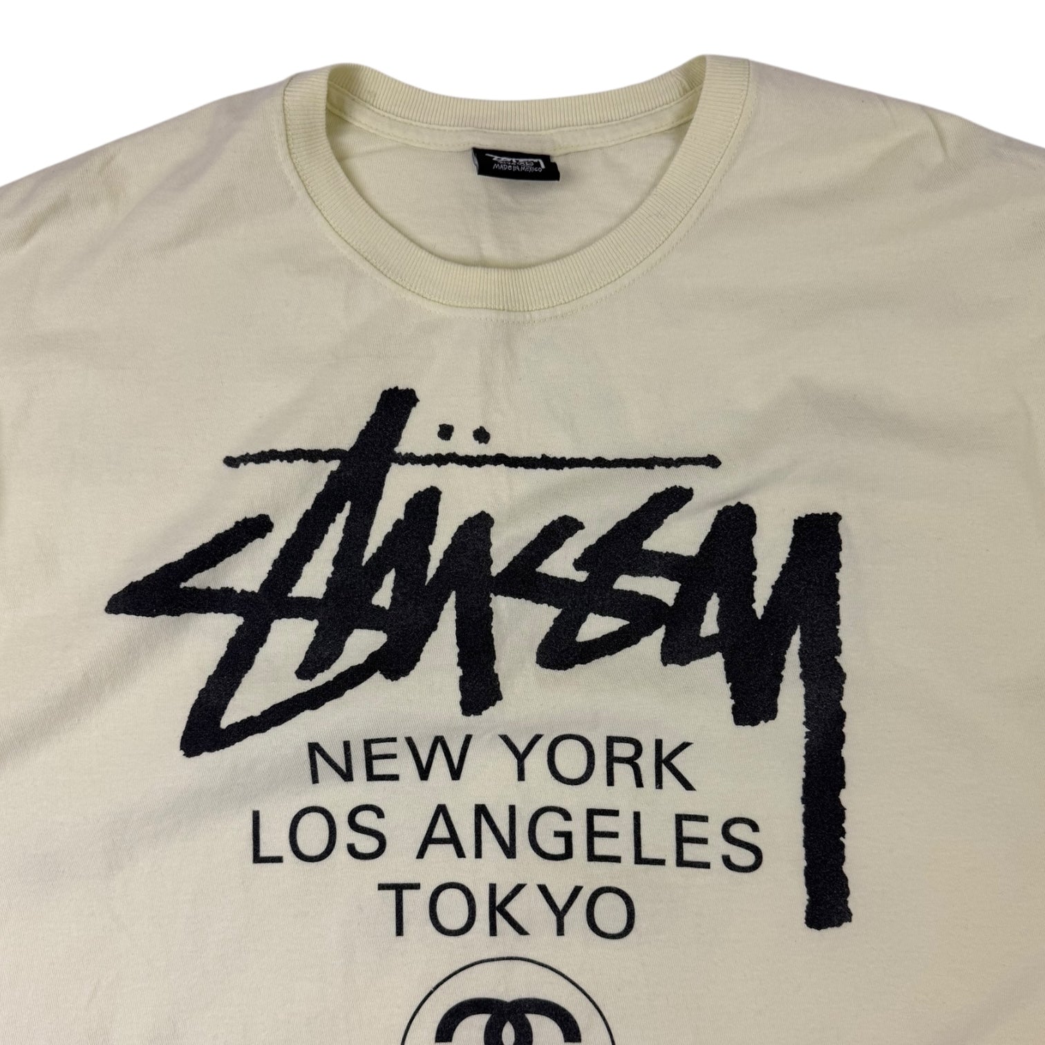 Stussy World Tour T-Shirt Yellow