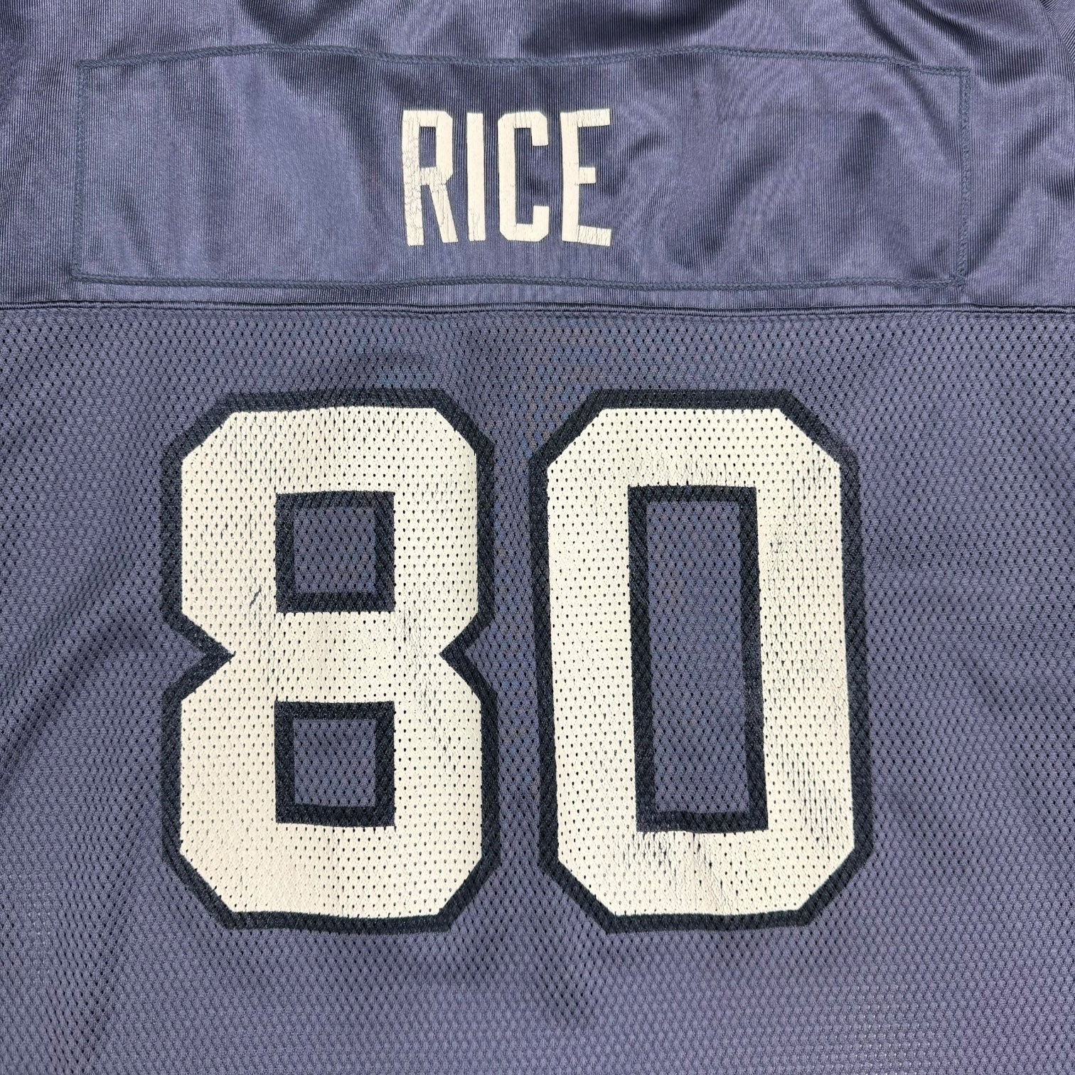 Vintage Reebok Seattle Seahawks Jerry Rice Home Jersey Blue