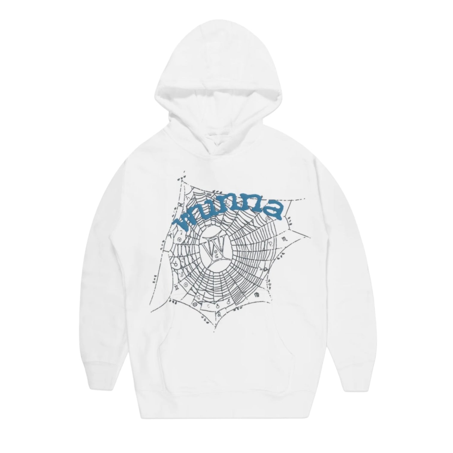 Sp5der Wunna Hoodie White