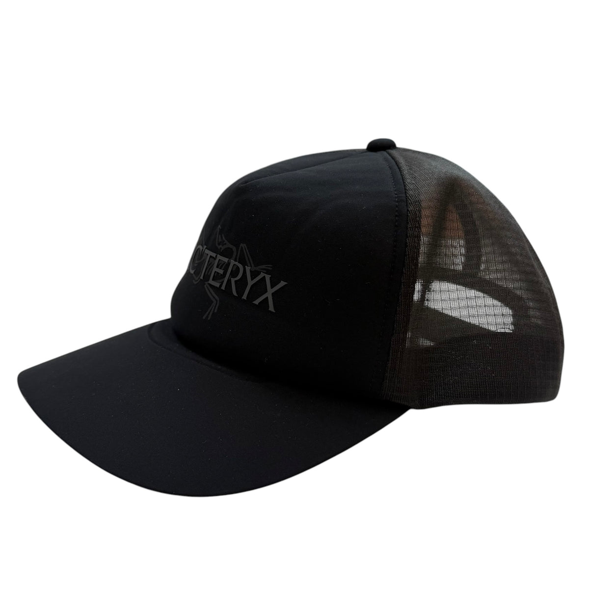 Arcteryx Bird Word Trucker Hat Black