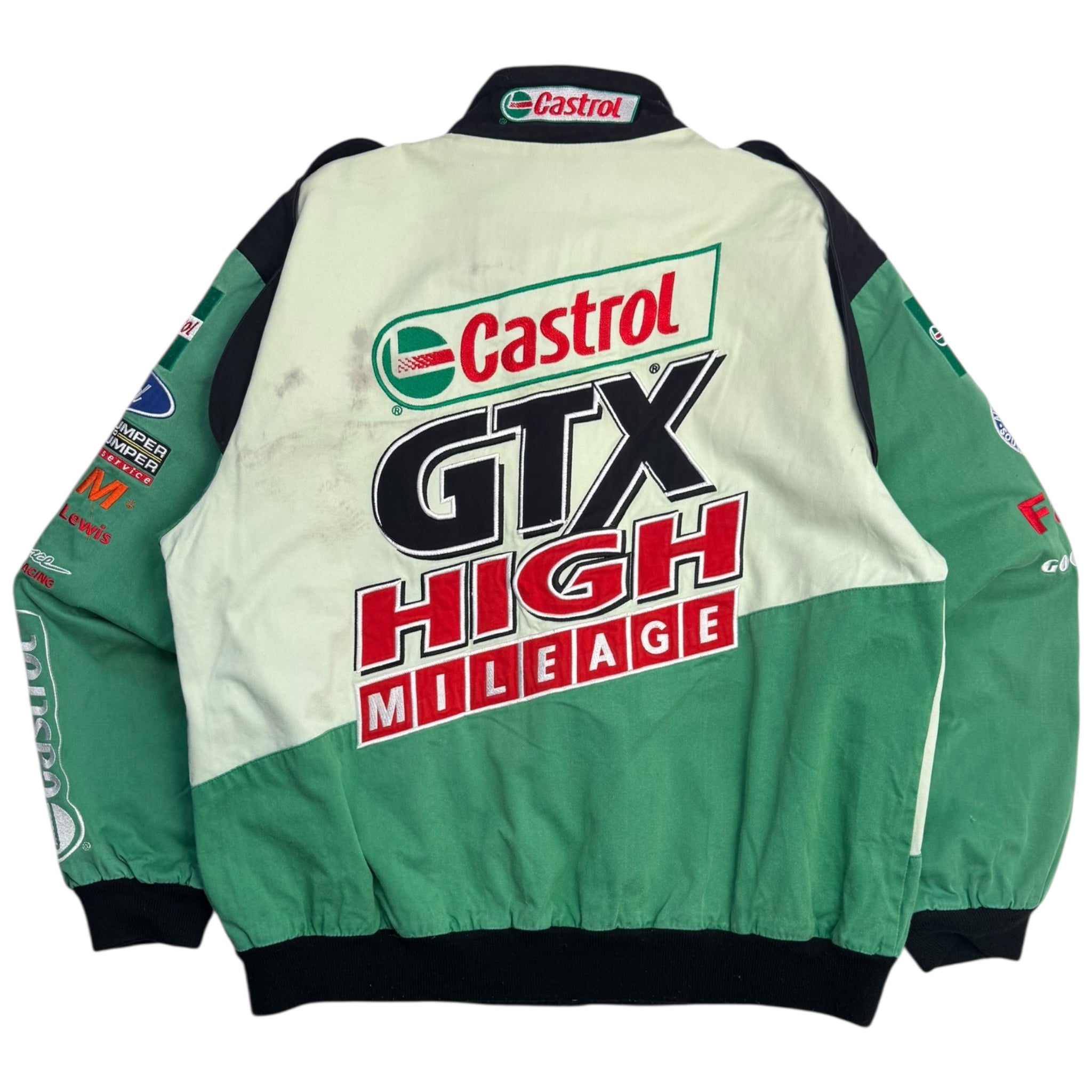 Vintage John Force Racing Castrol GTX Racing Jacket