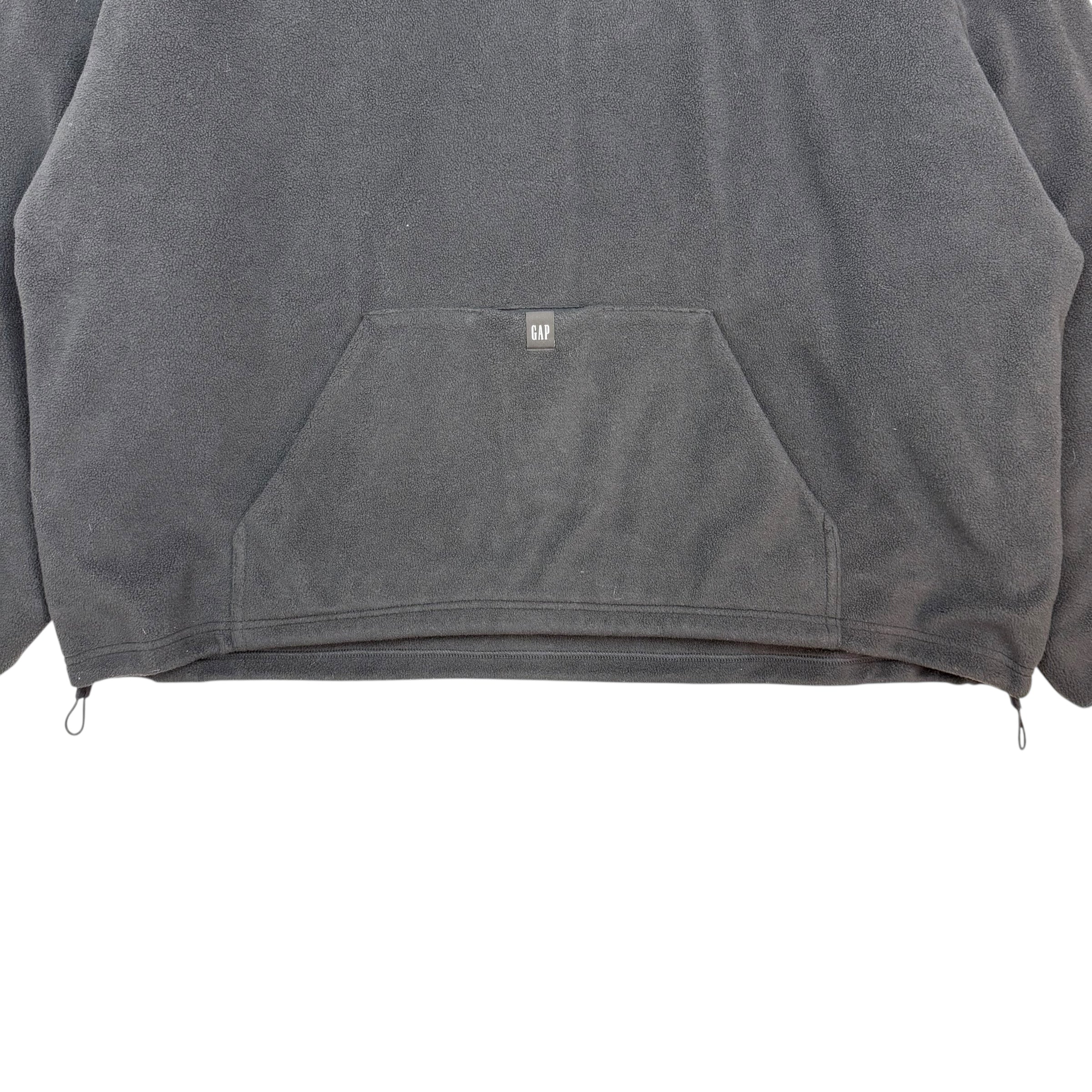 Yeezy Gap Engineered By Balenciaga Polar Fleece Sweater Black
