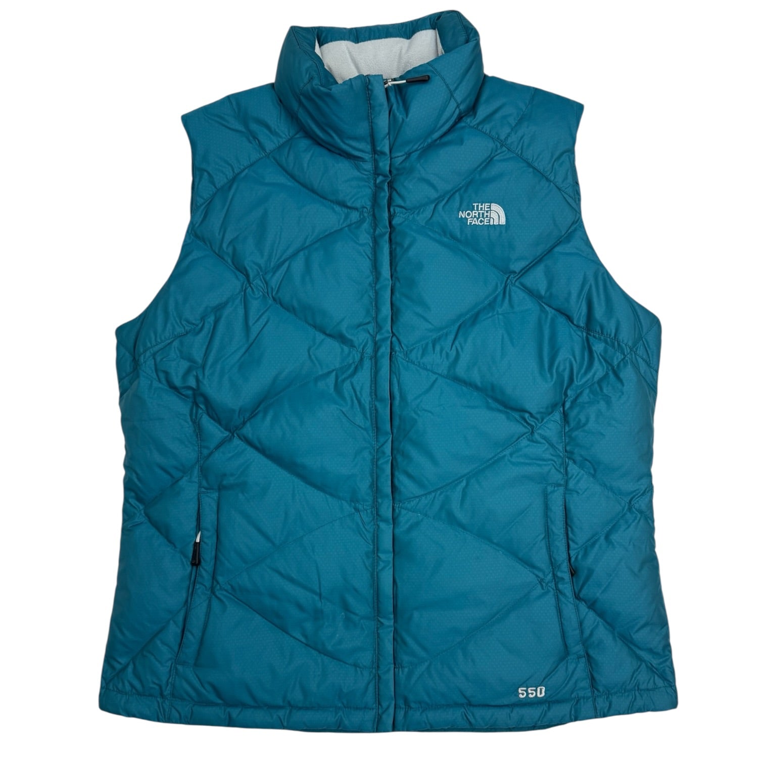 Vintage The North Face Women’s 550 Fill Down Vest Blue