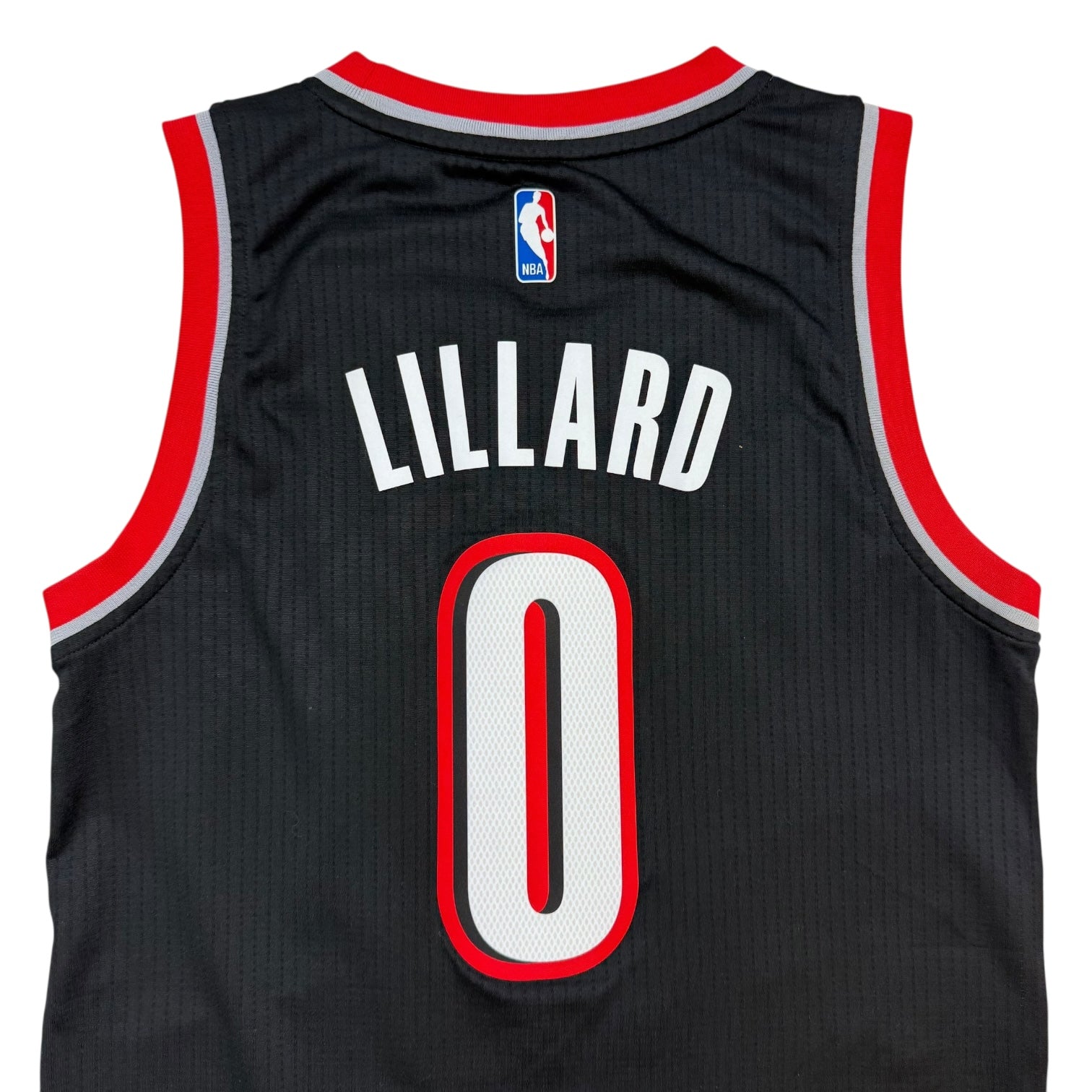 Adidas Swingman Portland Trailblazers Damian Lillard Home Jersey Black