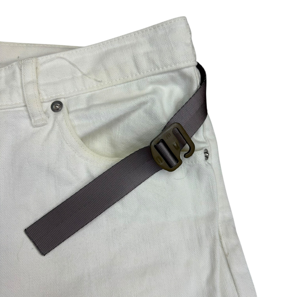 Observer Straight Leg Denim Jeans White
