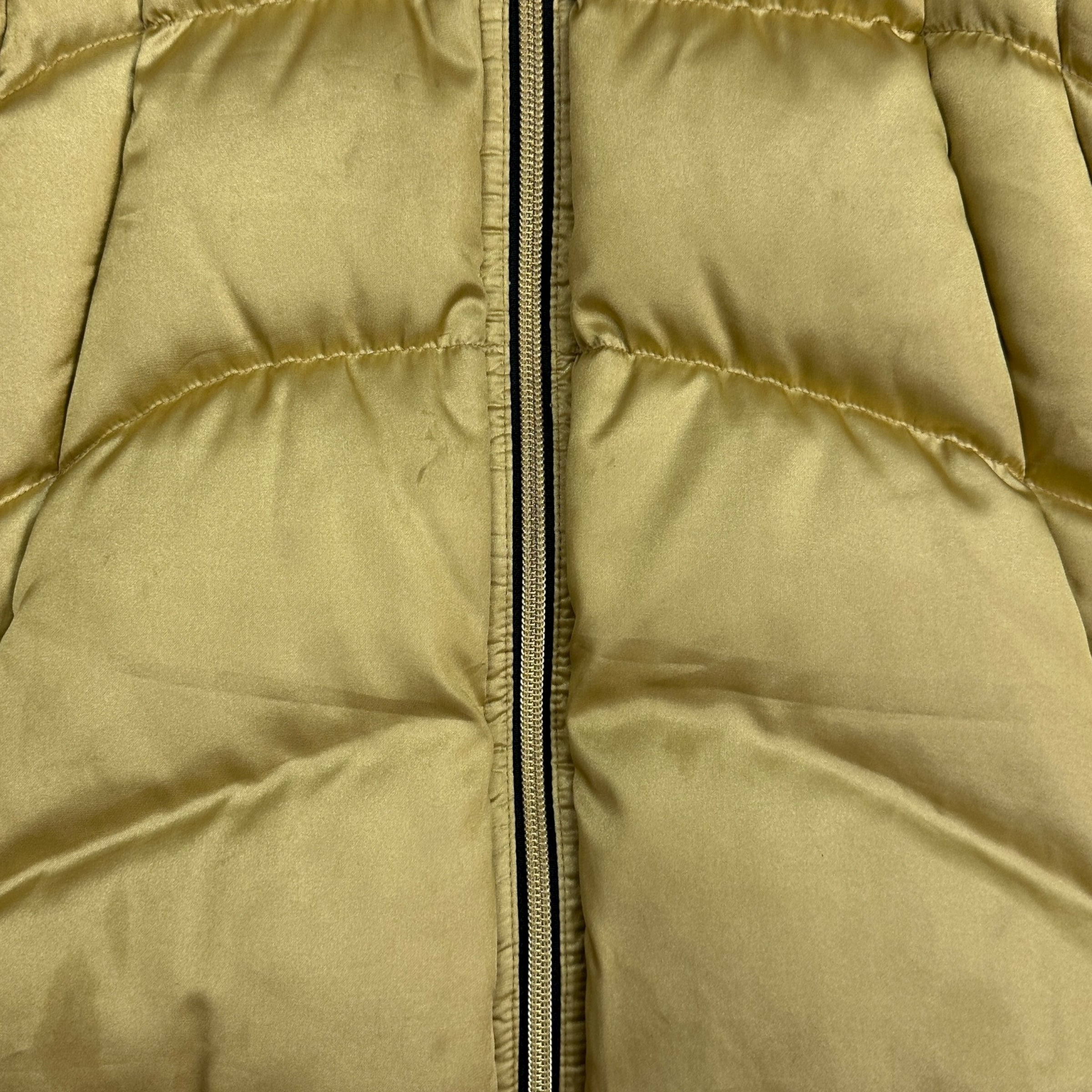 Vintage Nike Women’s Metallic Gold Puffer Jacket