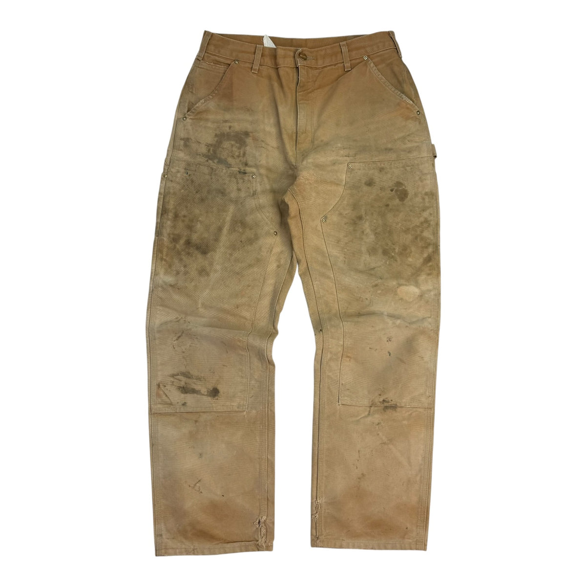 Vintage Carhartt Double Knee Pants Tan