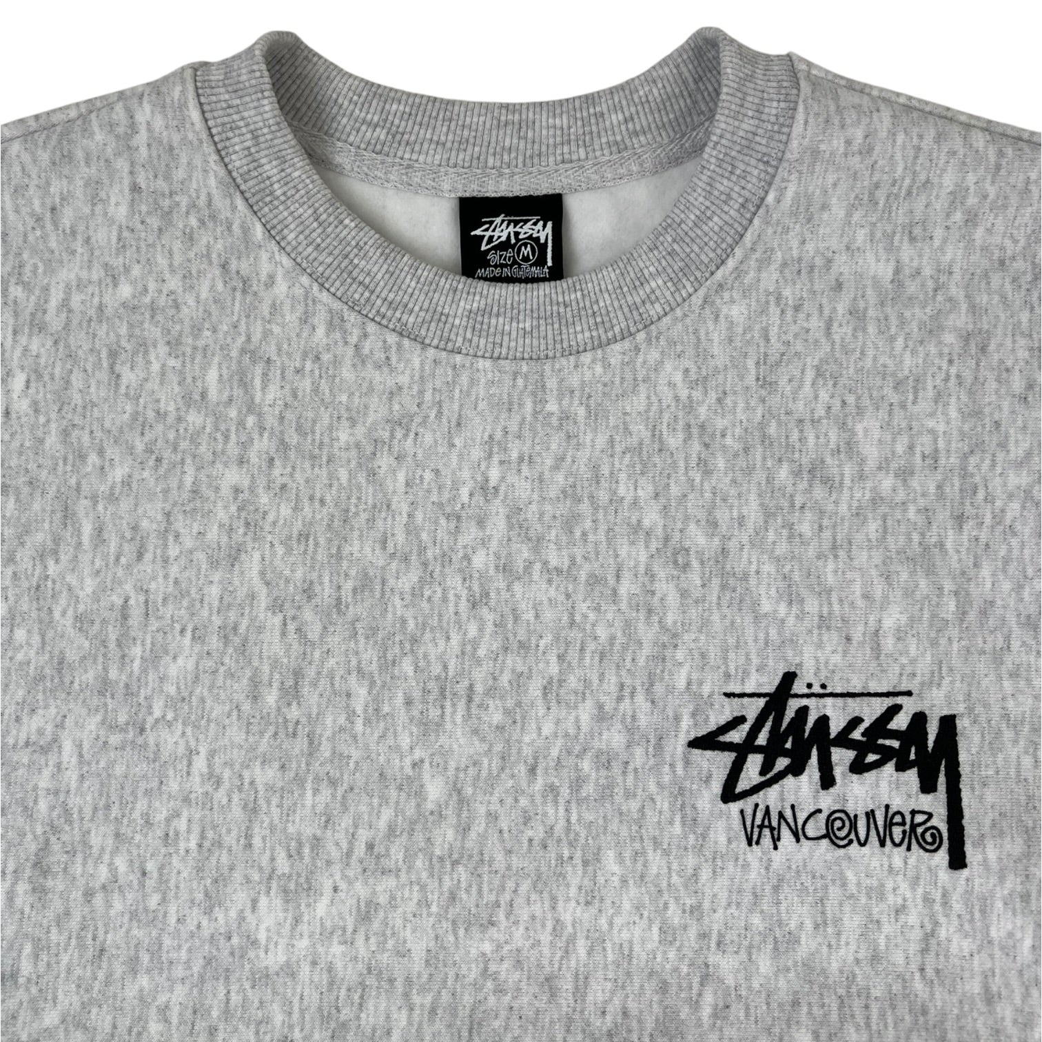 Stussy Vancouver Chapter Crewneck Grey
