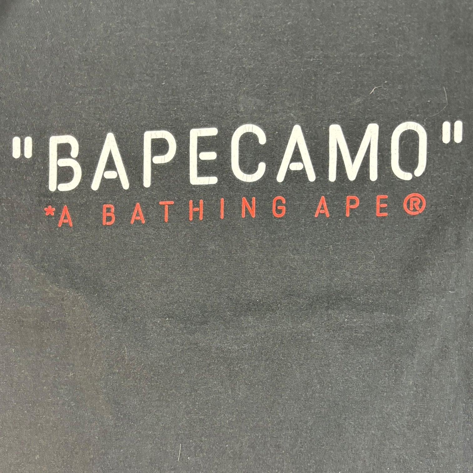 2006 Bape Camo T-Shirt Black