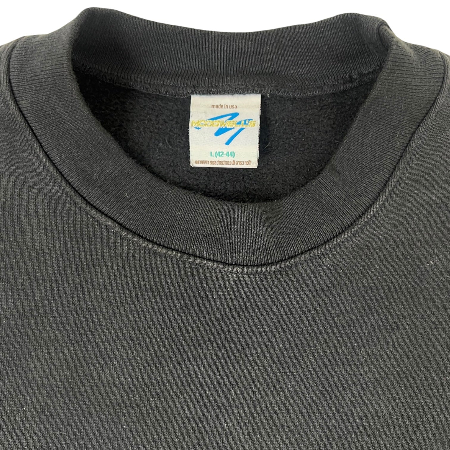 Vintage Mercedez Benz Logo Crewneck Black