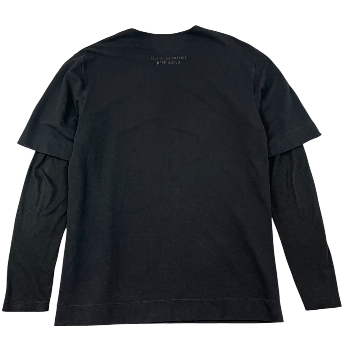 Helmut Lang Séance De Travail Double-Layer Long-Sleeve T-Shirt