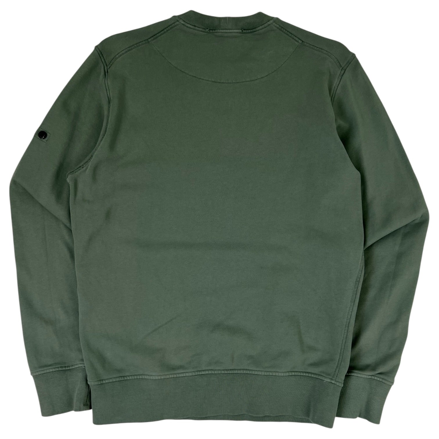 Stone Island Cotton Fleece Crewneck Sage Green