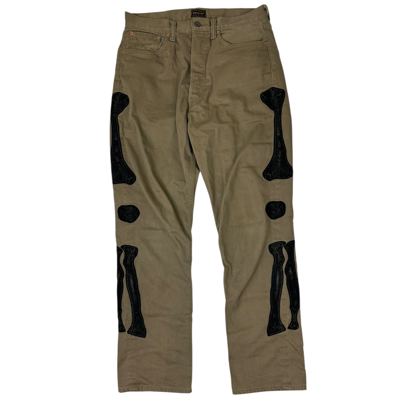 Kapital Kountry Mexican Tuxedo 5P Okagilly Pant Beige