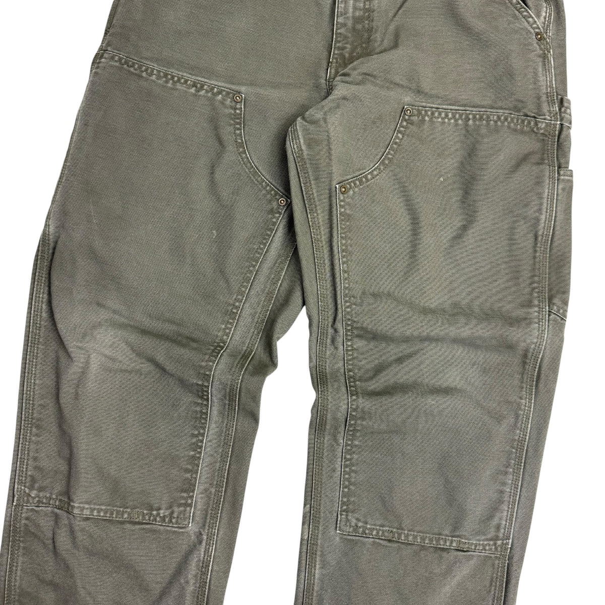 Vintage Carhartt Double Knee Pants Moss Green