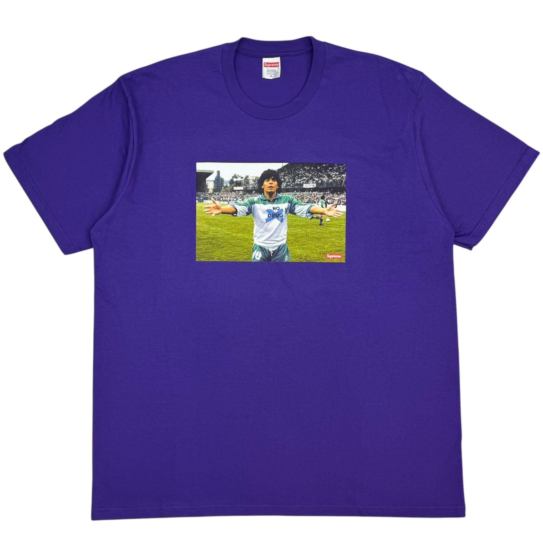 Supreme Maradona Tee Purple