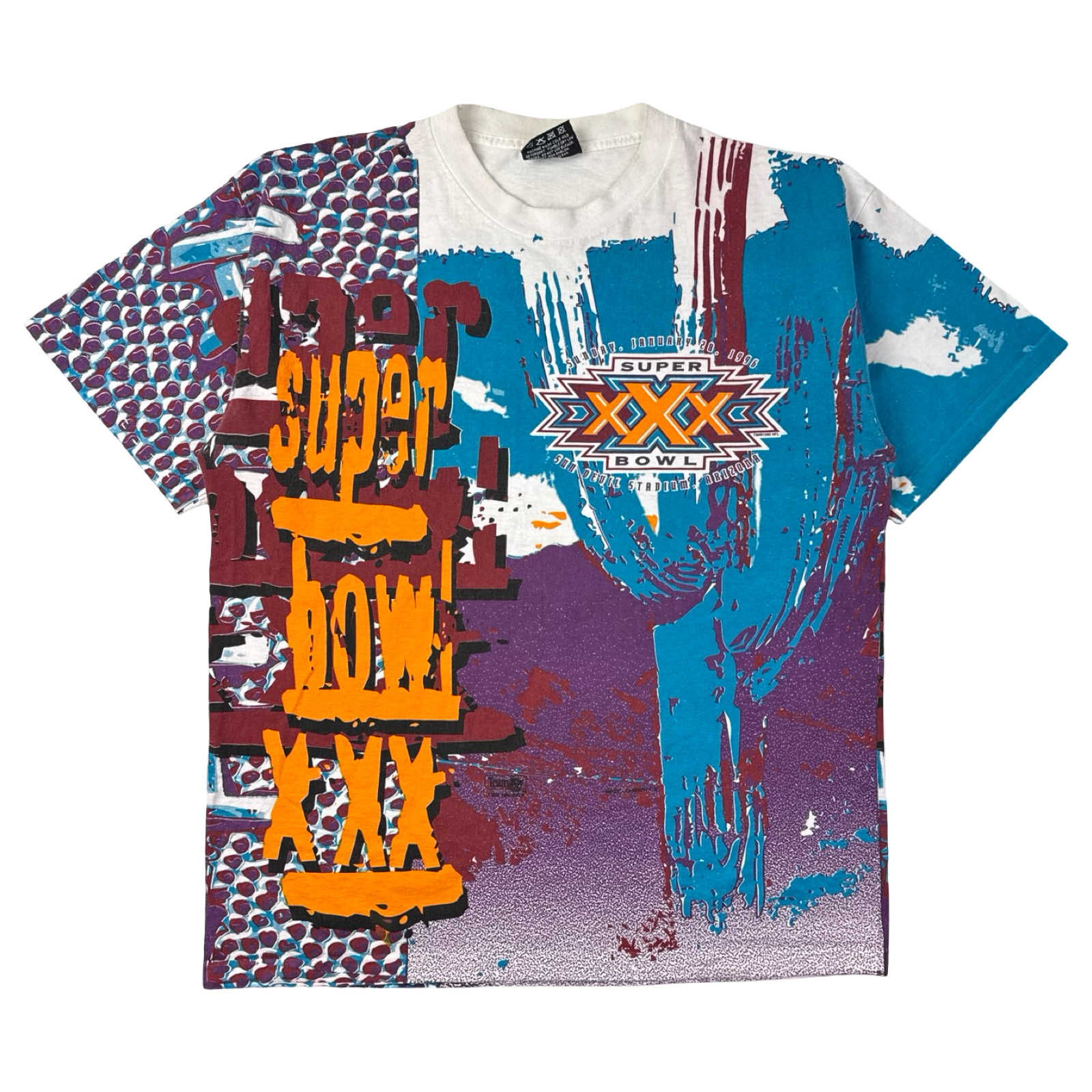 1995 NFL Super Bowl XXX 30 All Over Print T-Shirt