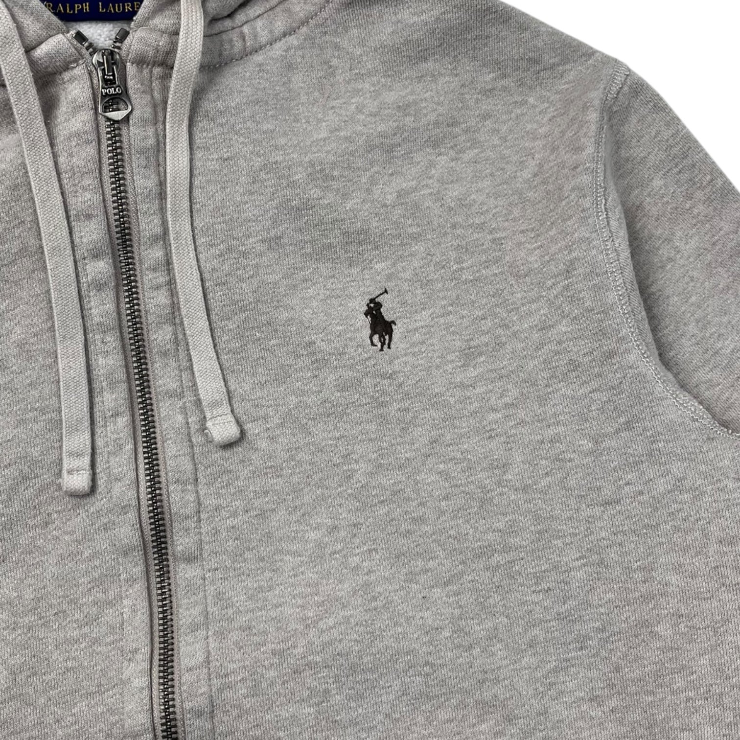 Polo Ralph Lauren Waffle Lined Hood Hoodie Oatmeal