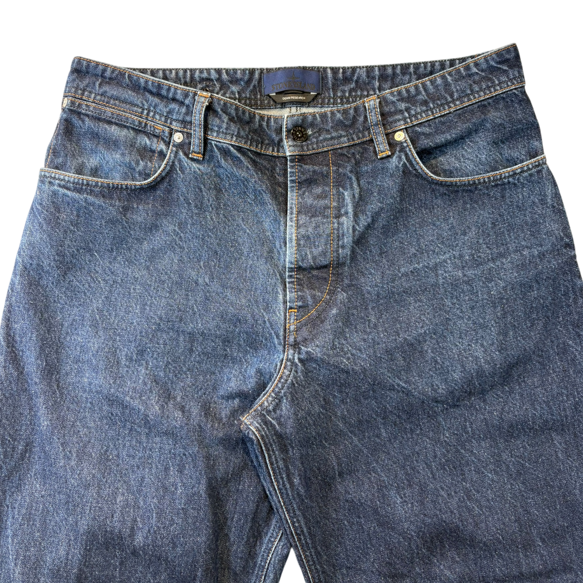 Stone Island Denim Research Pants Indigo