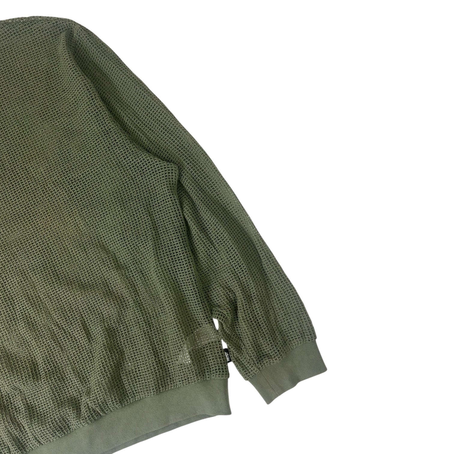 Stussy Mesh Long Sleeve Green