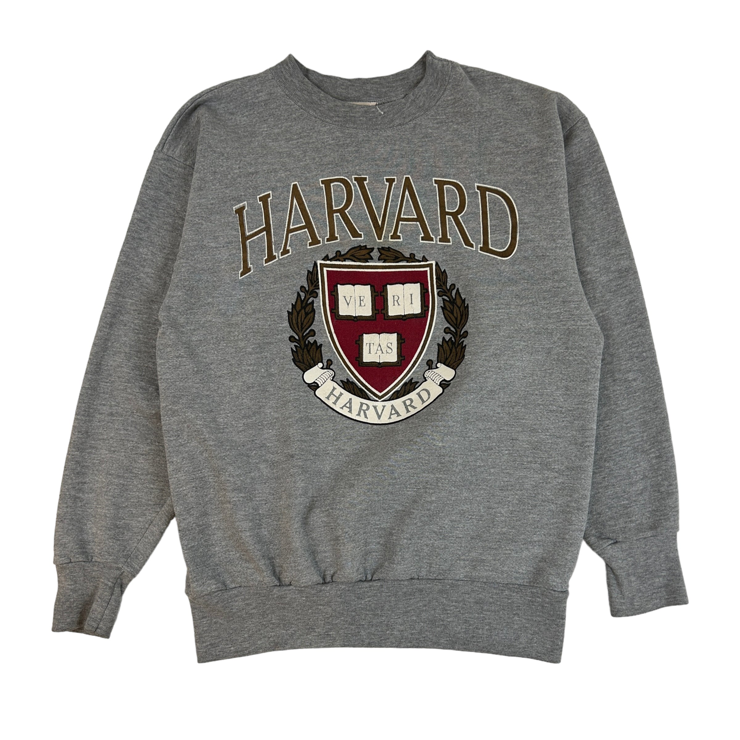 Vintage Harvard Crewneck Grey