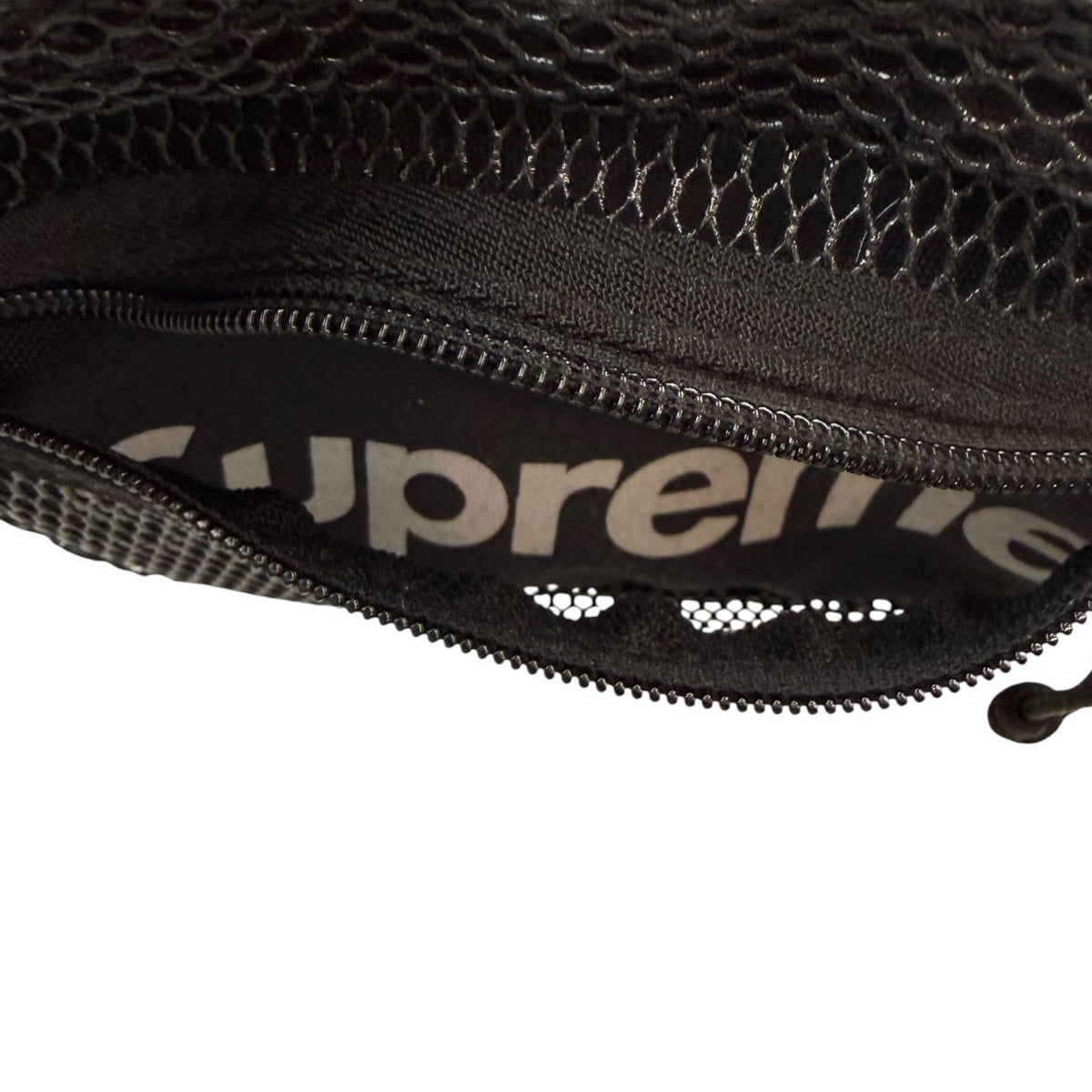 SS20 Supreme Small Mesh Shoulder Bag Black