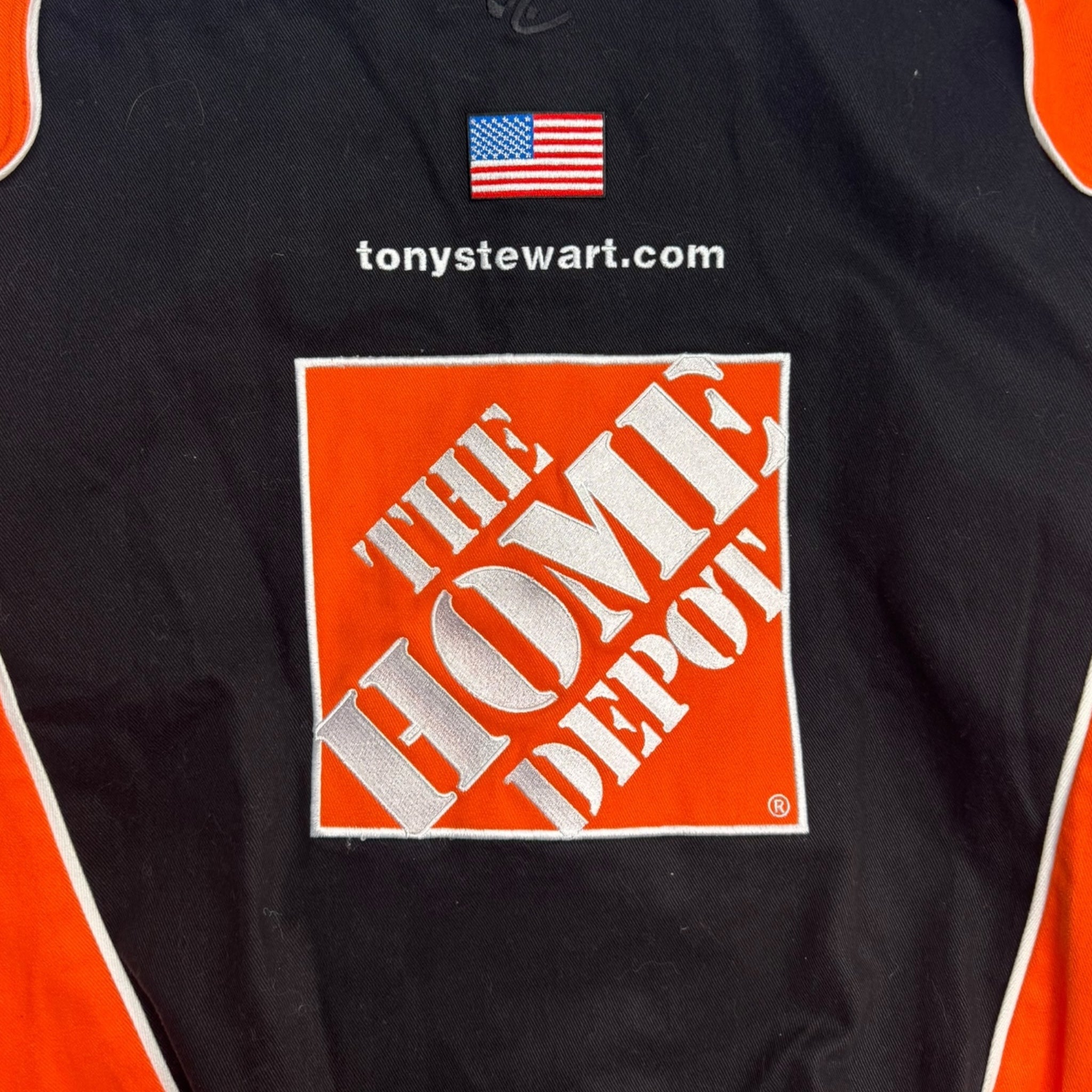 Vintage Home Depot Tony Stewart NASCAR Racing Jacket