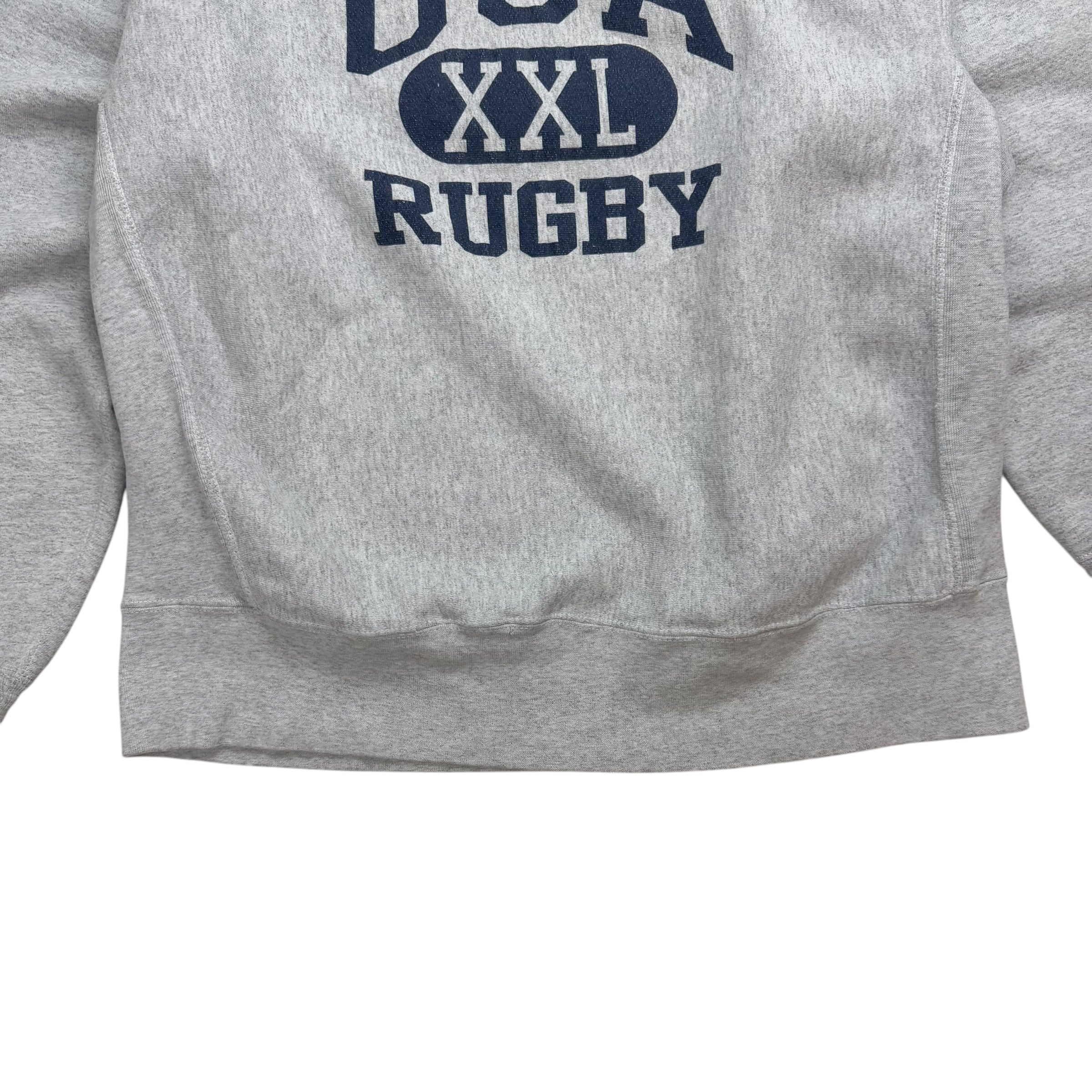 Vintage USA Rugby Crewneck Grey