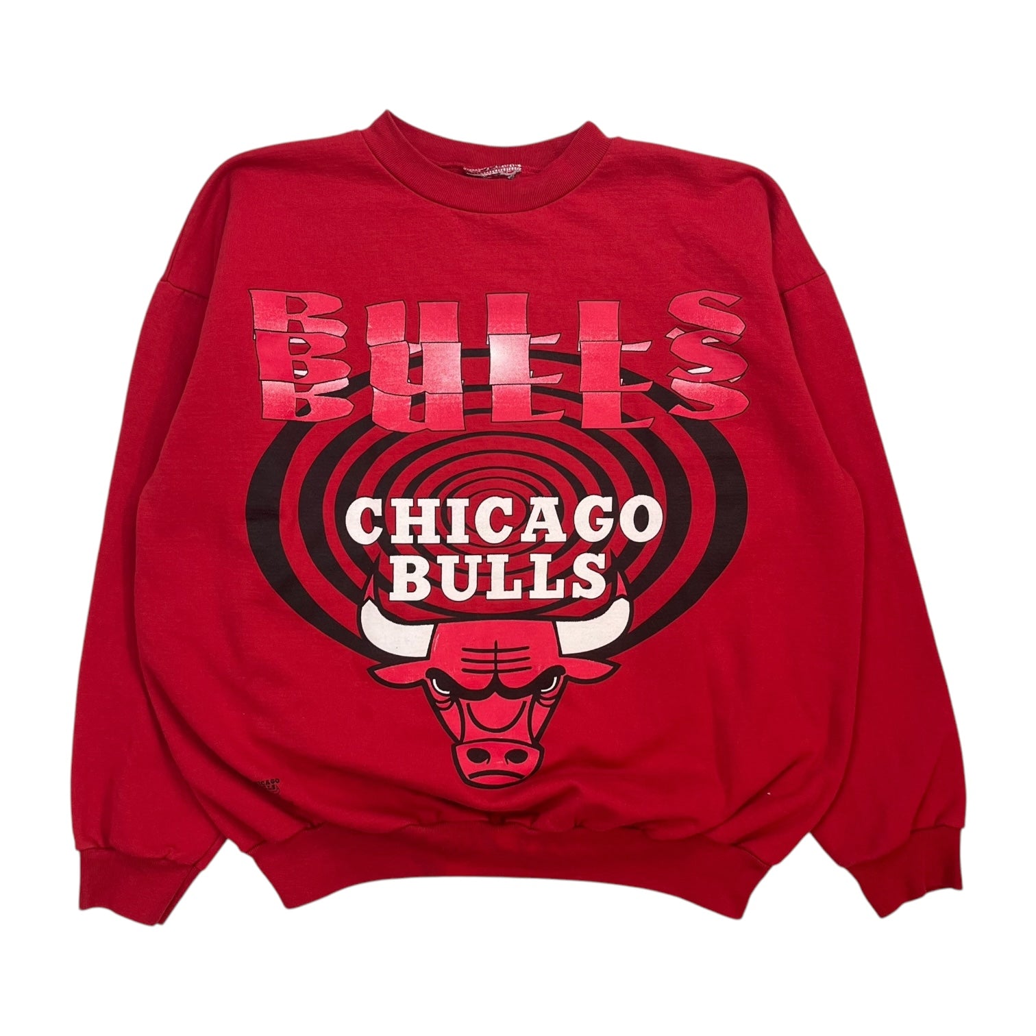 Vintage Chicago Bulls Crewneck Red