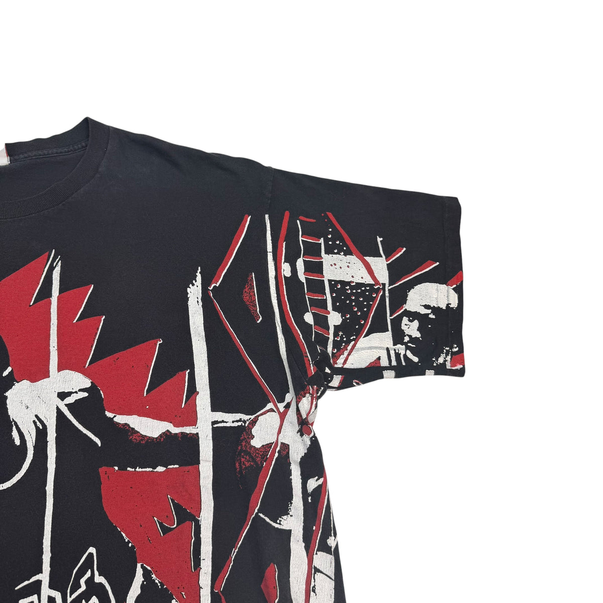 Vintage 90s Nike Michael Jordan All Over Print Tee Black