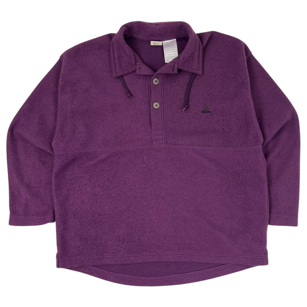 Vintage Nike ACG Fleece Anorak Purple