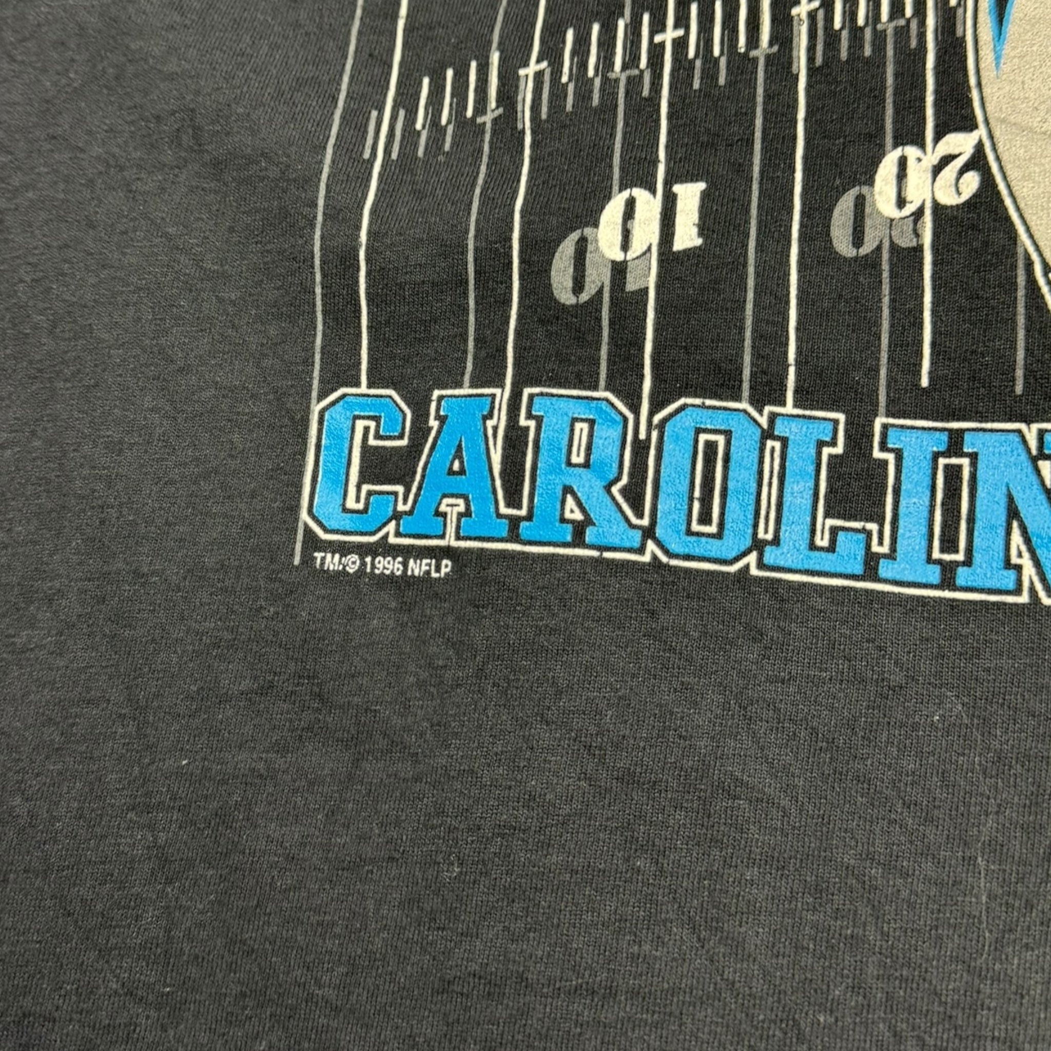 1996 Carolina Panthers NFC Western Division Champions T-Shirt